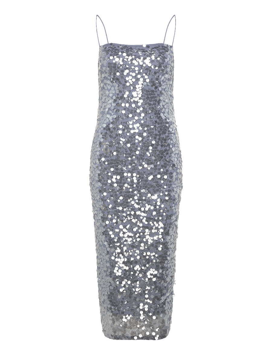 Lauren Ralph Lauren - SEQUIN PAILLETTES-WVN-DRESSES - pallíetturkjólar - blue multi - 1