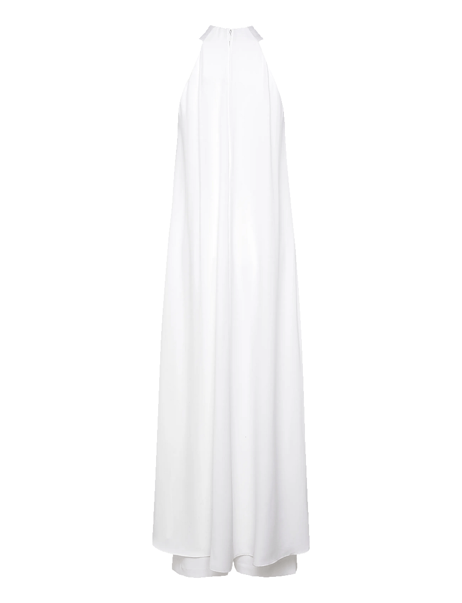 Lauren Ralph Lauren - TRIPLE GGT-R-WVN-JUMPSUIT - buksedragter - white - 1