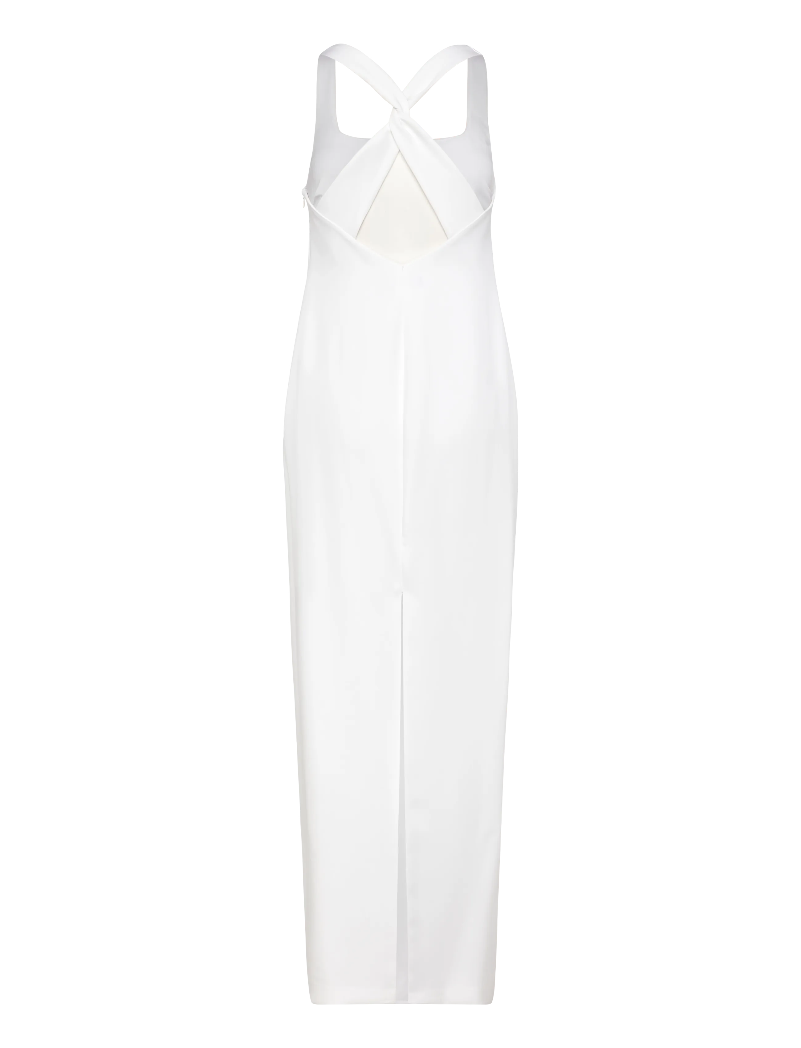 Lauren Ralph Lauren - STRTCH MODERN CREPE-WVN-DRESSES - aftenkjoler - white - 2