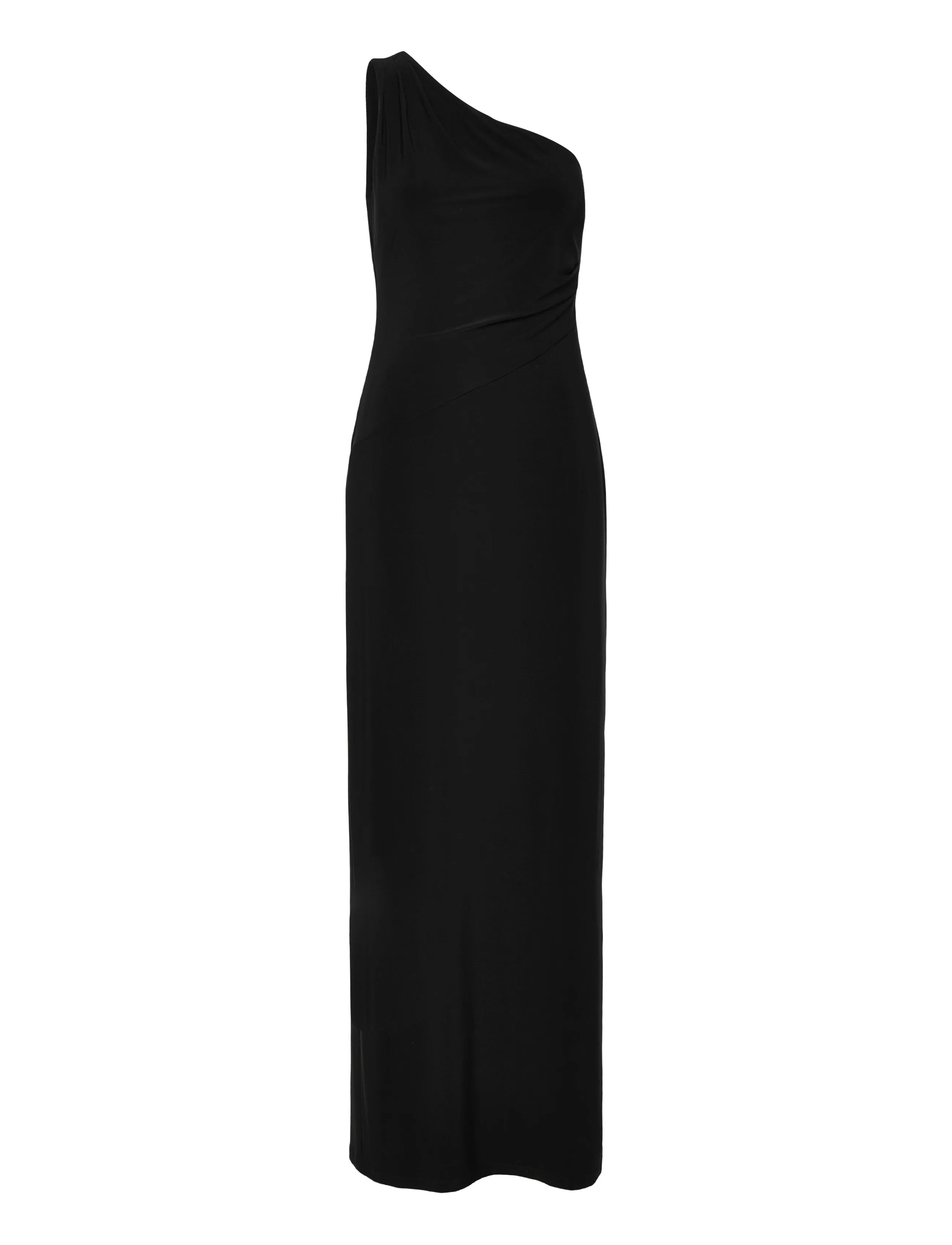 Lauren Ralph Lauren - Stretch Jersey One-Shoulder Gown - sukienki wieczorowe - black - 1
