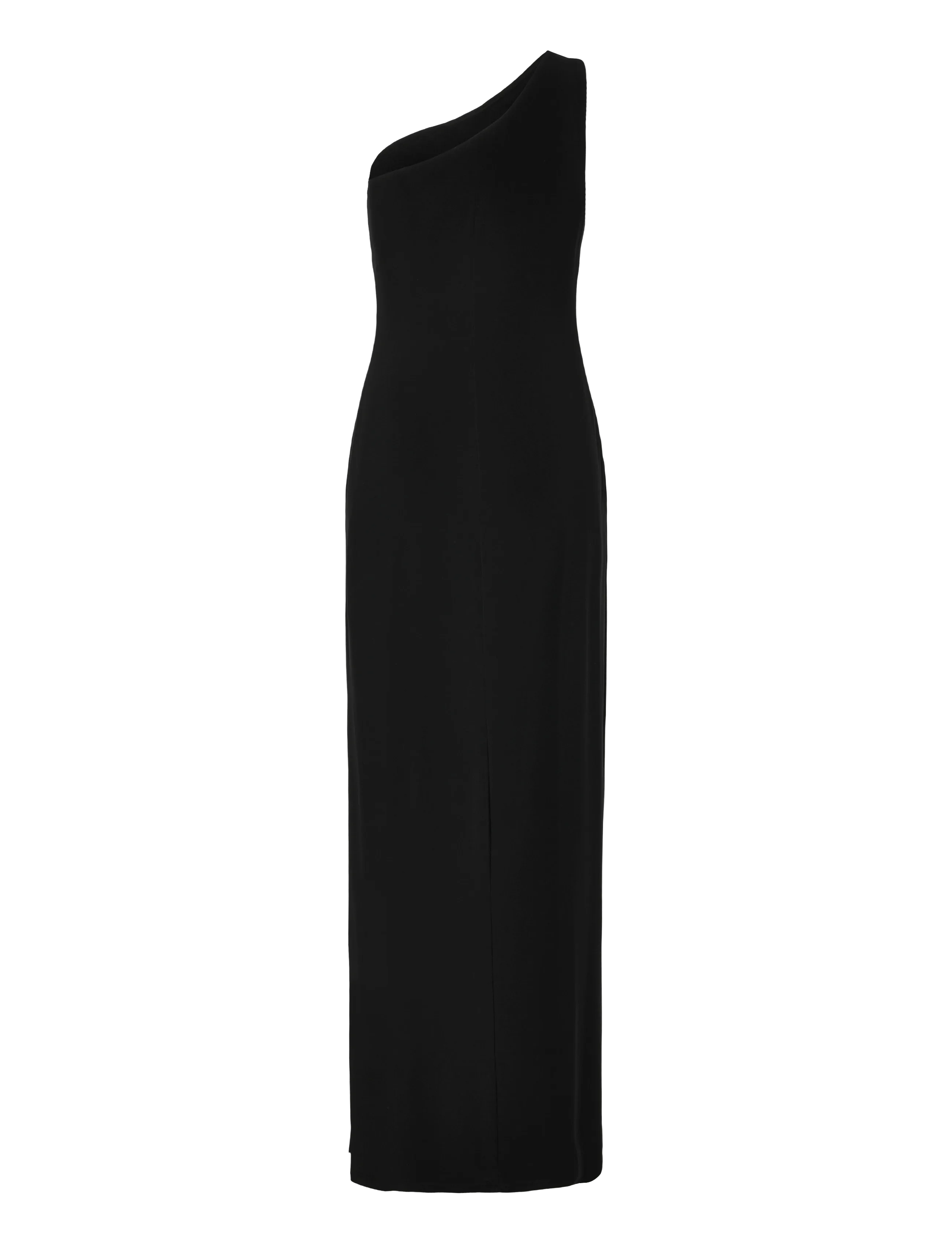 Lauren Ralph Lauren - Stretch Jersey One-Shoulder Gown - sukienki wieczorowe - black - 2