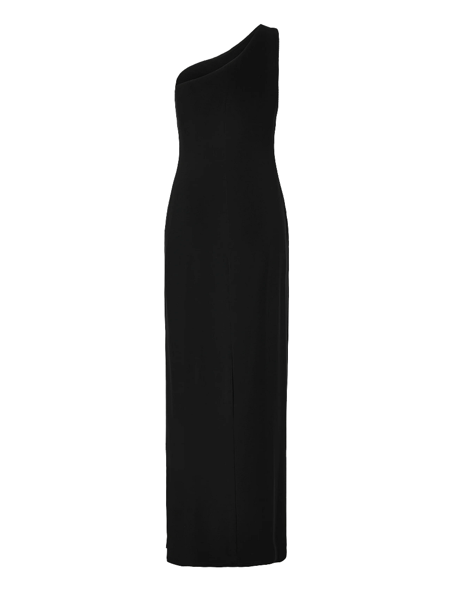 Lauren Ralph Lauren - Stretch Jersey One-Shoulder Gown - sukienki wieczorowe - black - 2