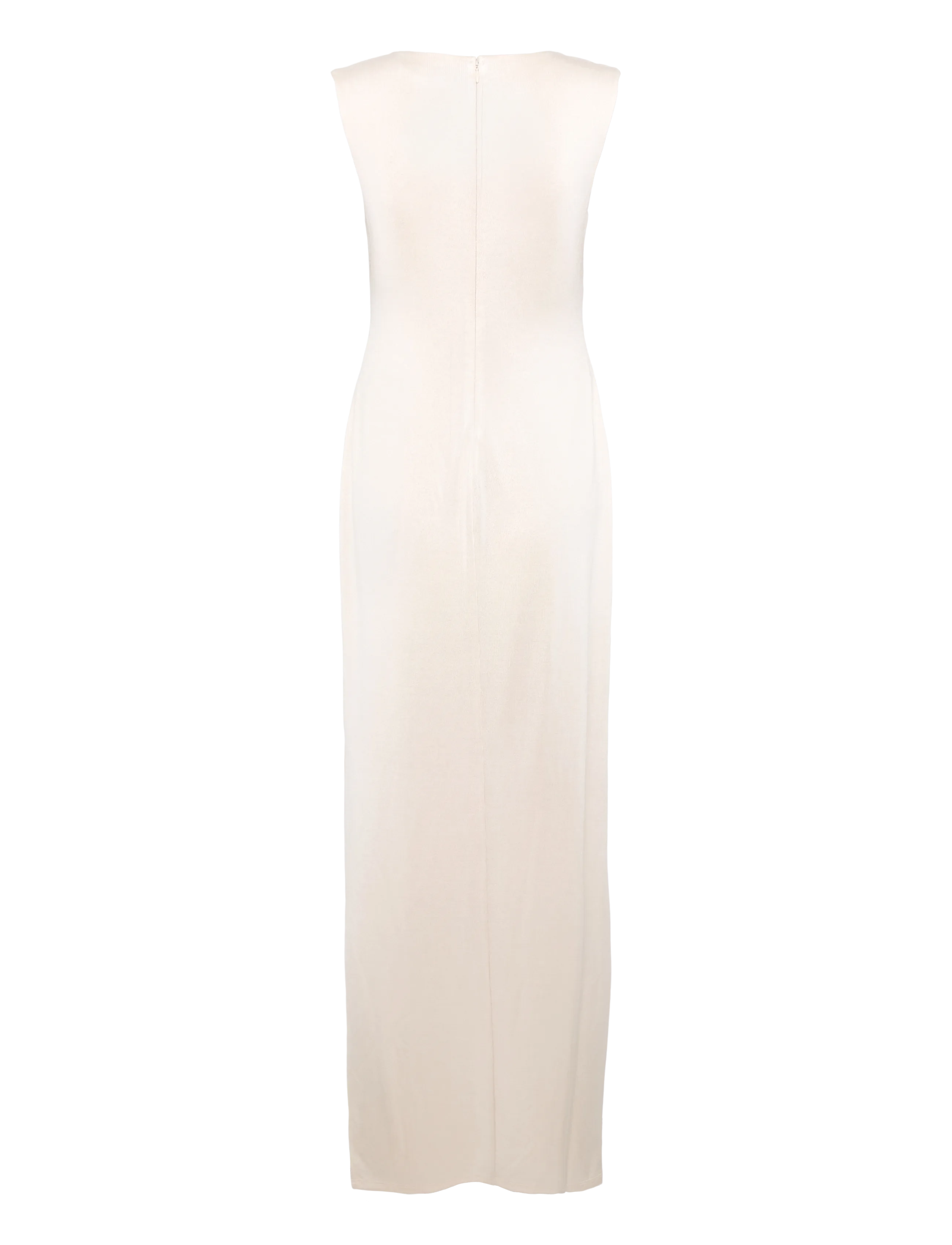 Lauren Ralph Lauren - Metallic Jersey Boatneck Gown - partykleider - champagne/silver - 3