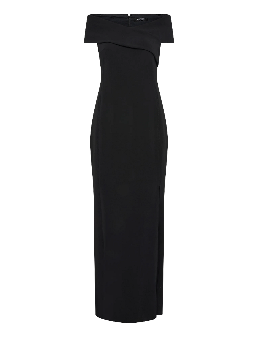 Lauren Ralph Lauren - Faille Off-the-Shoulder Gown - partykleider - black - 2
