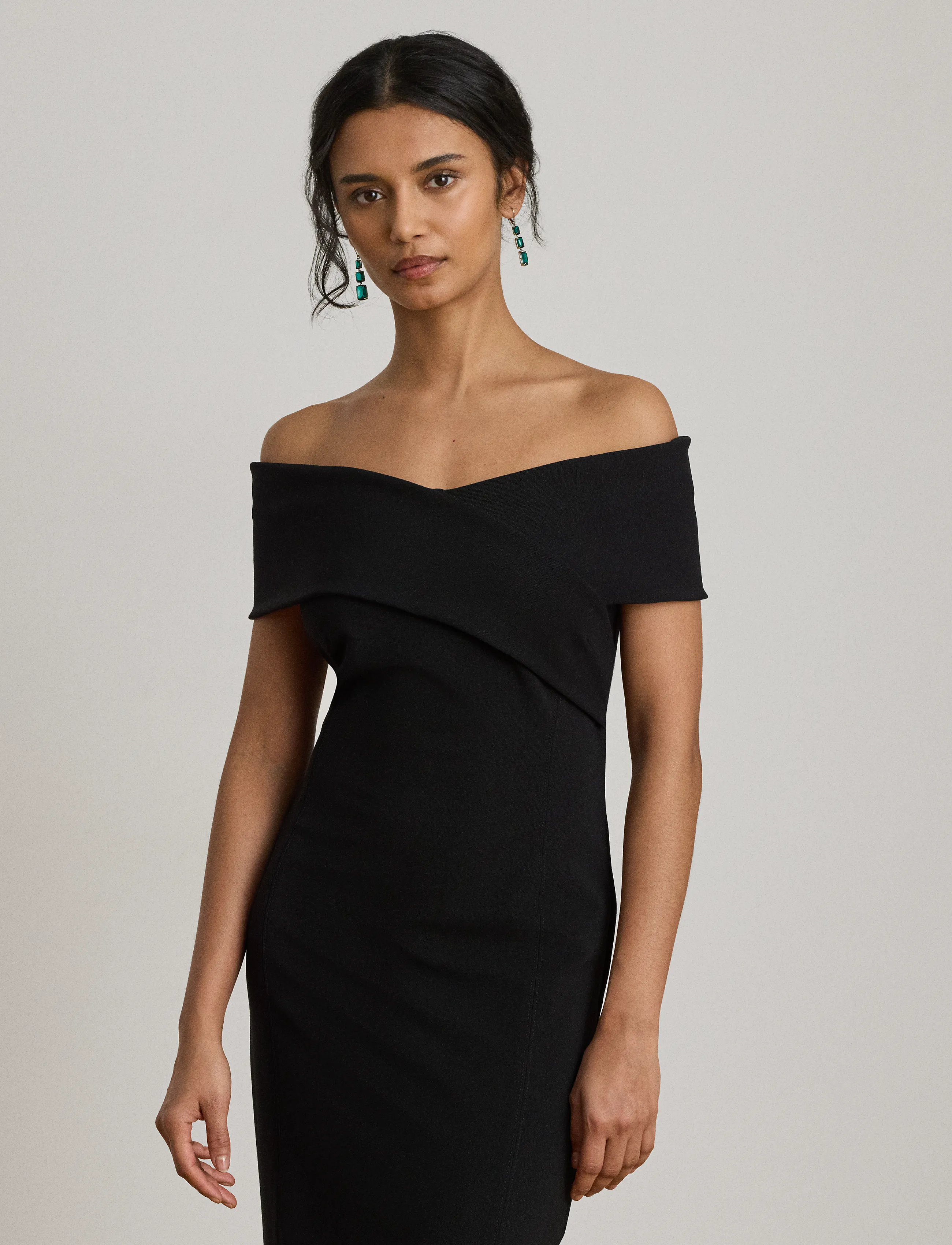 Lauren Ralph Lauren Faille Off-The-Shoulder Gown klänningar dam – bild 4