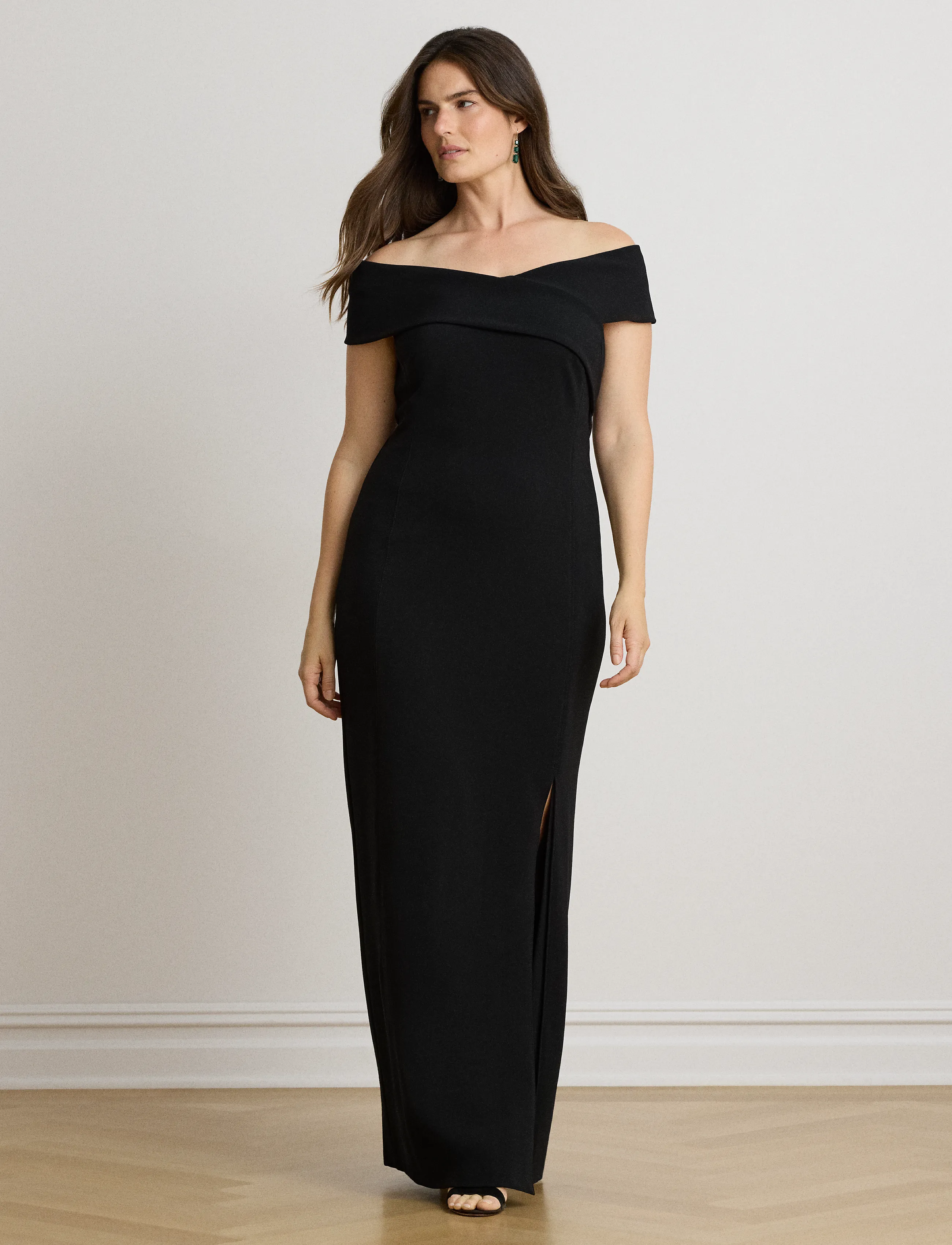 Lauren Ralph Lauren Faille Off-The-Shoulder Gown klänningar dam – bild 5