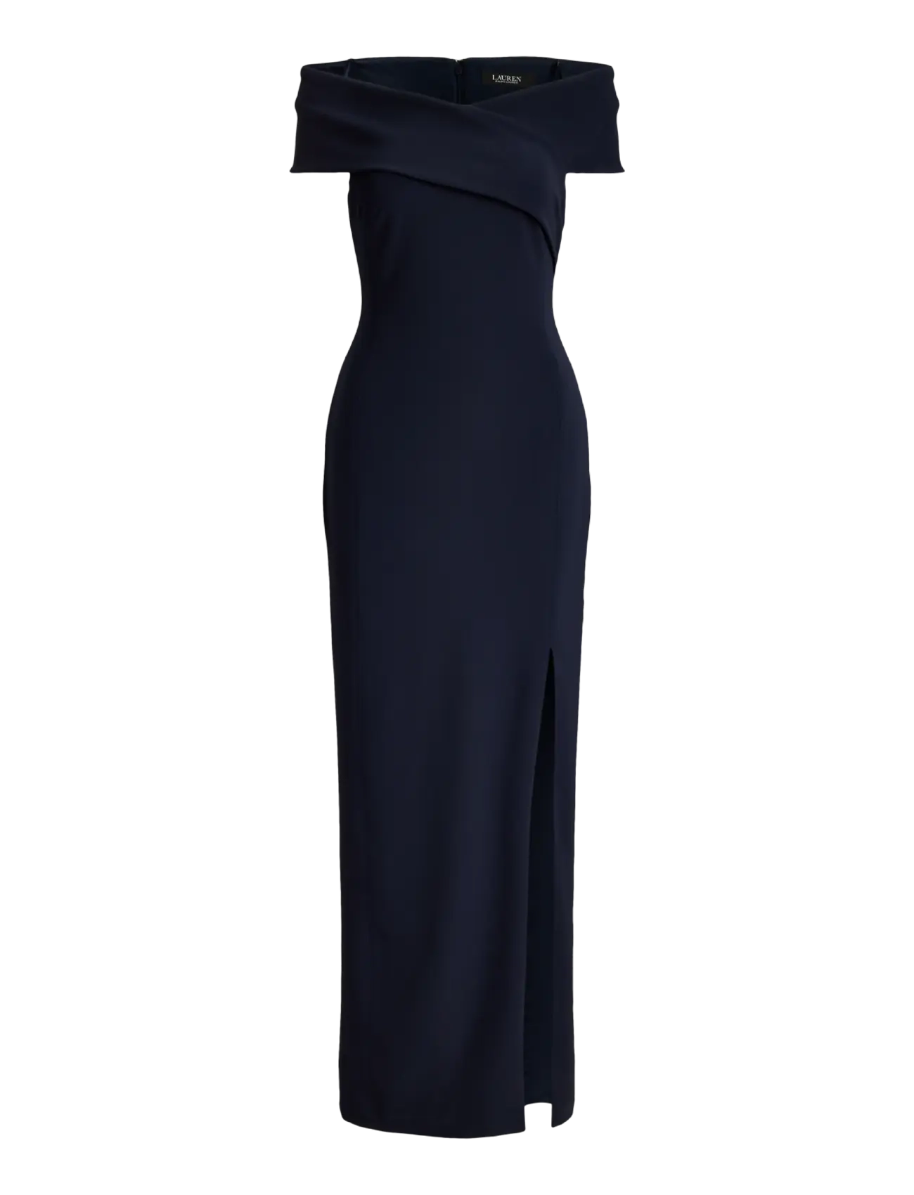 Lauren Ralph Lauren - Faille Off-the-Shoulder Gown - partykleider - lauren navy - 2