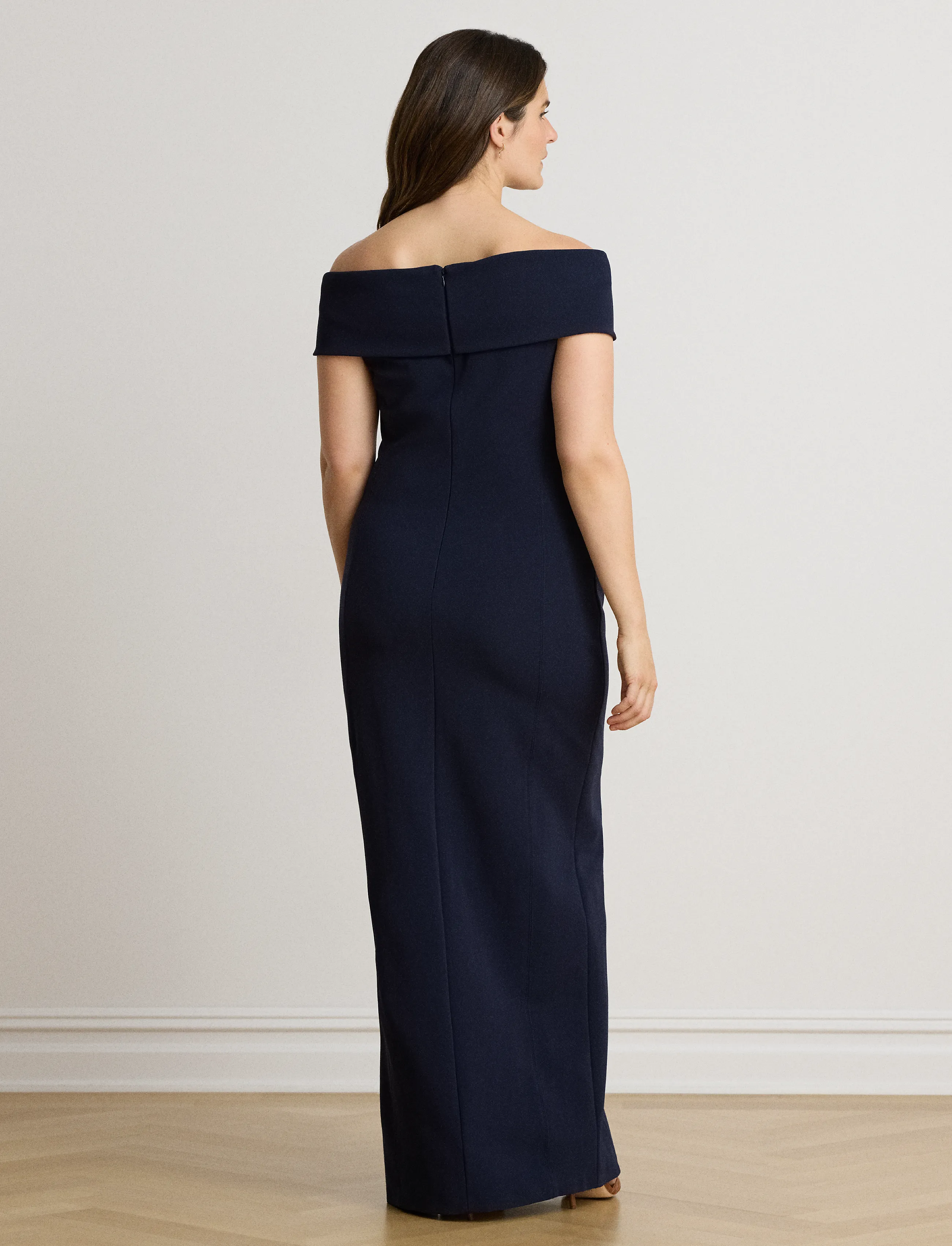 Lauren Ralph Lauren Faille Off-The-Shoulder Gown klänningar dam – bild 5