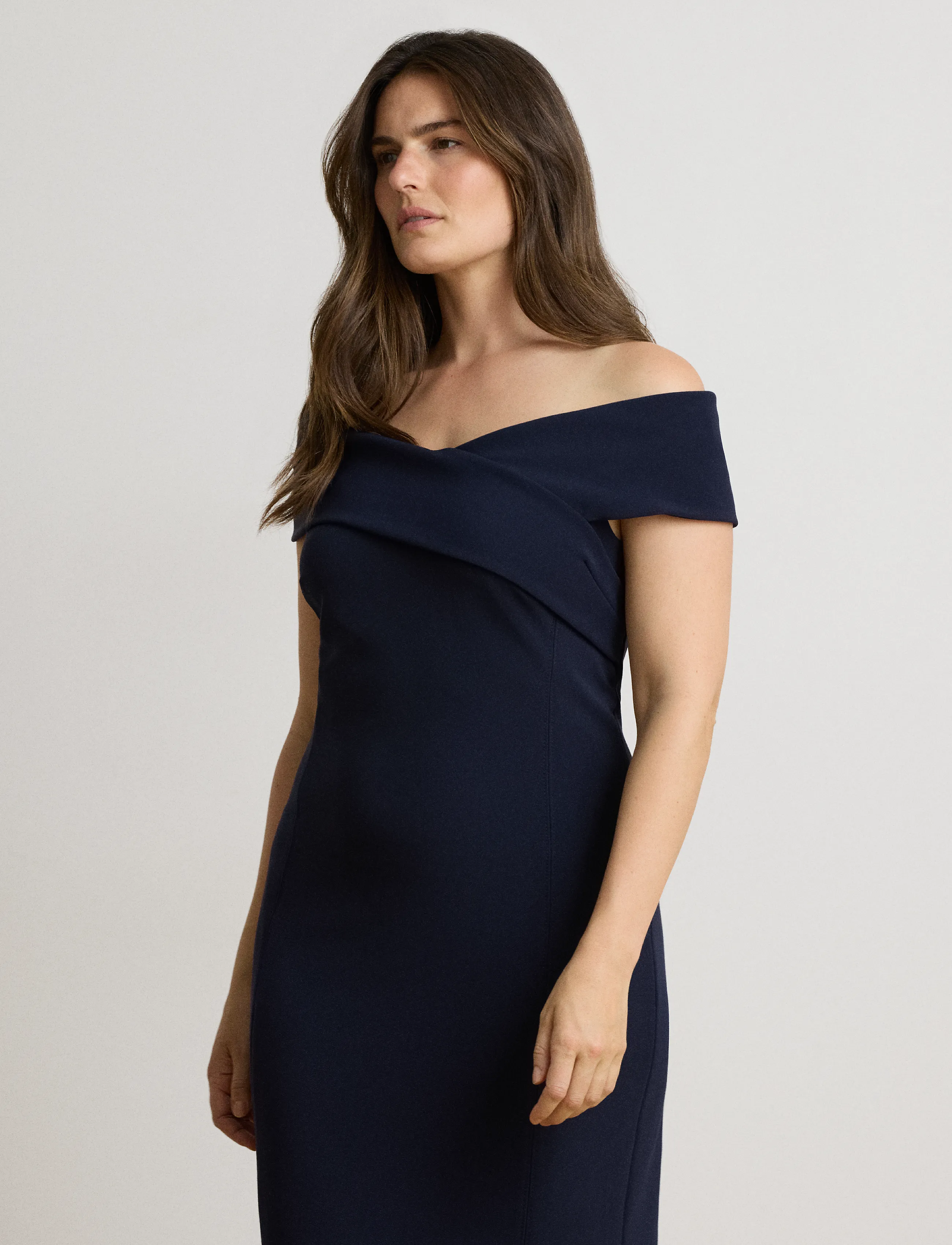 Lauren Ralph Lauren Faille Off-The-Shoulder Gown klänningar dam – bild 6