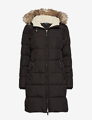 Quilted Down Jacket - BLACK