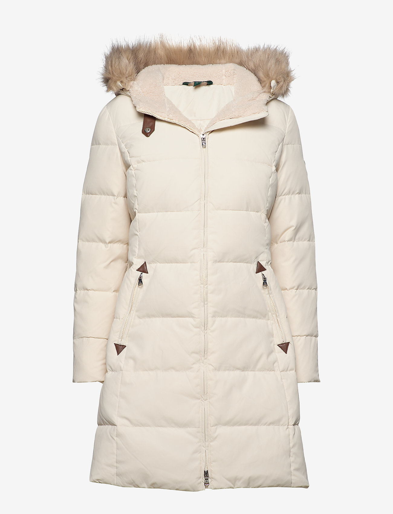 Lauren Ralph Lauren - Quilted Down Jacket - moda cream - 0