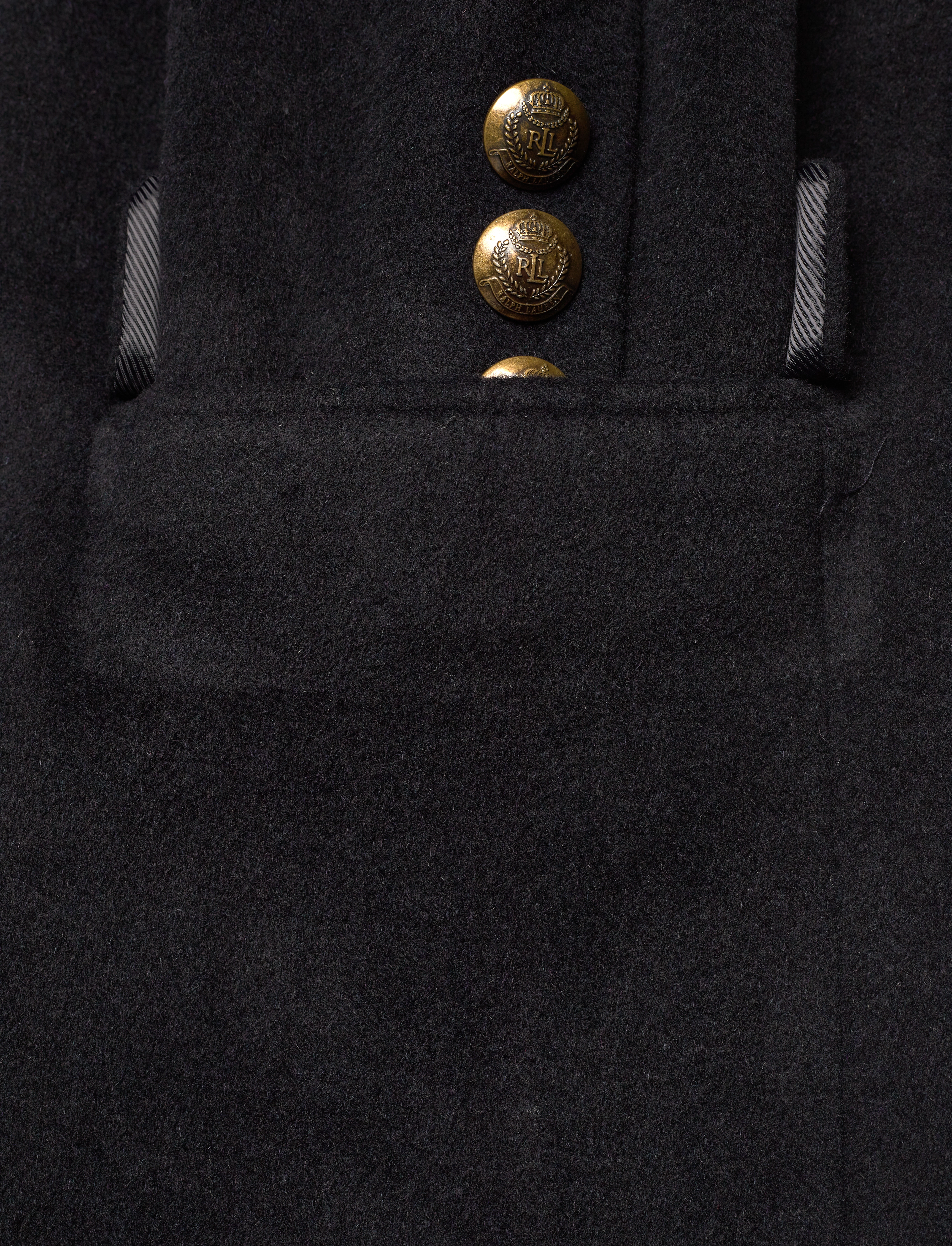 Lauren Ralph Lauren - Crest Wool-Blend Coat - regal navy - 4