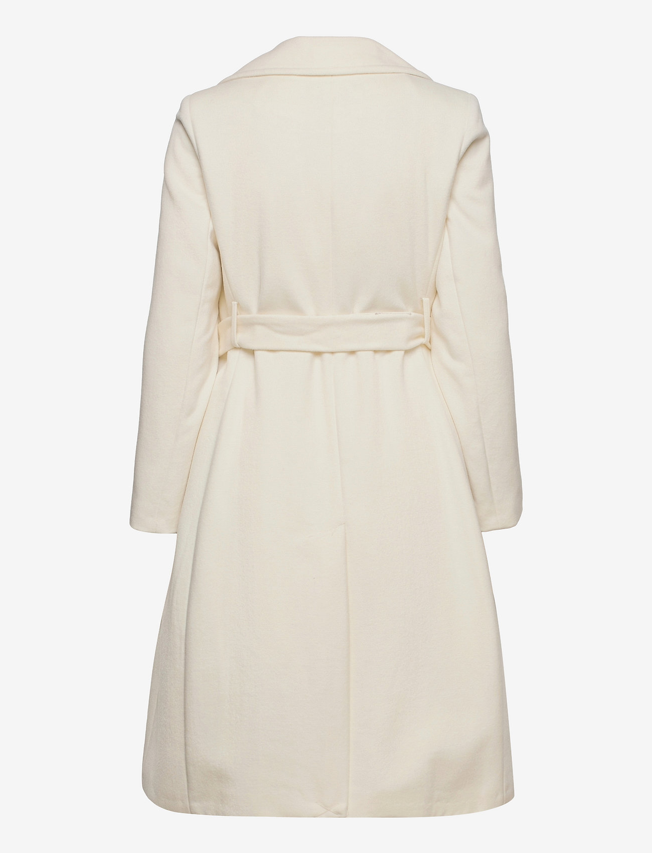 Lauren Ralph Lauren - Wool-Blend Wrap Coat - moda cream - 1