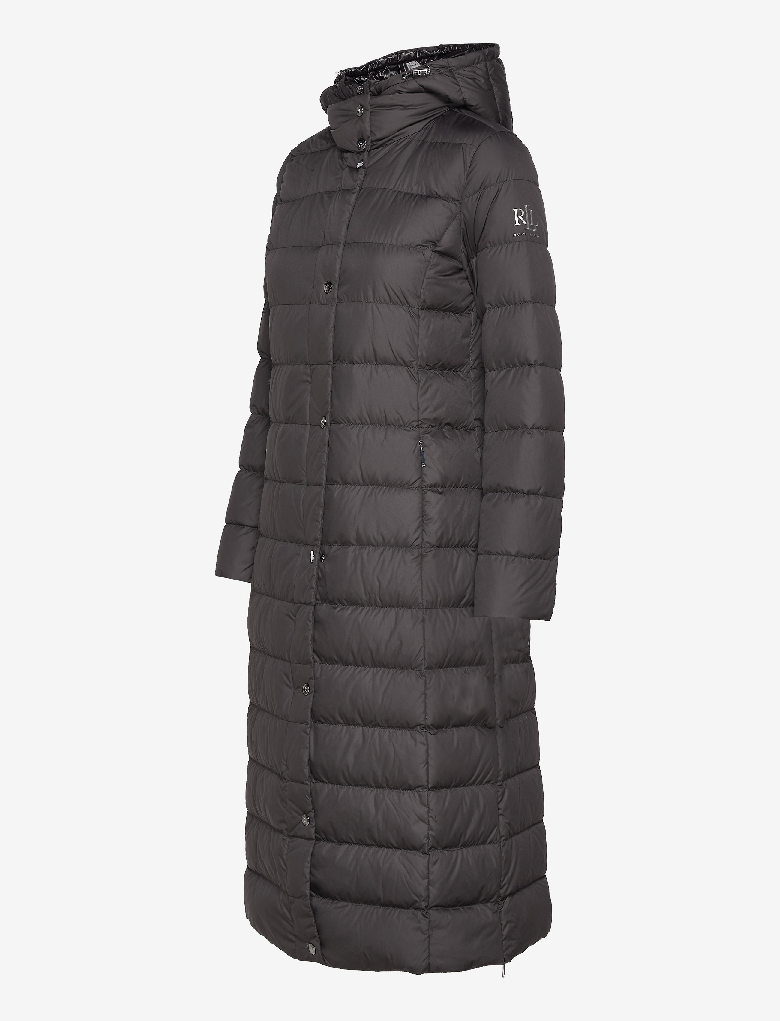 Lauren Ralph Lauren - Quilted Down Maxi Coat - black - 2