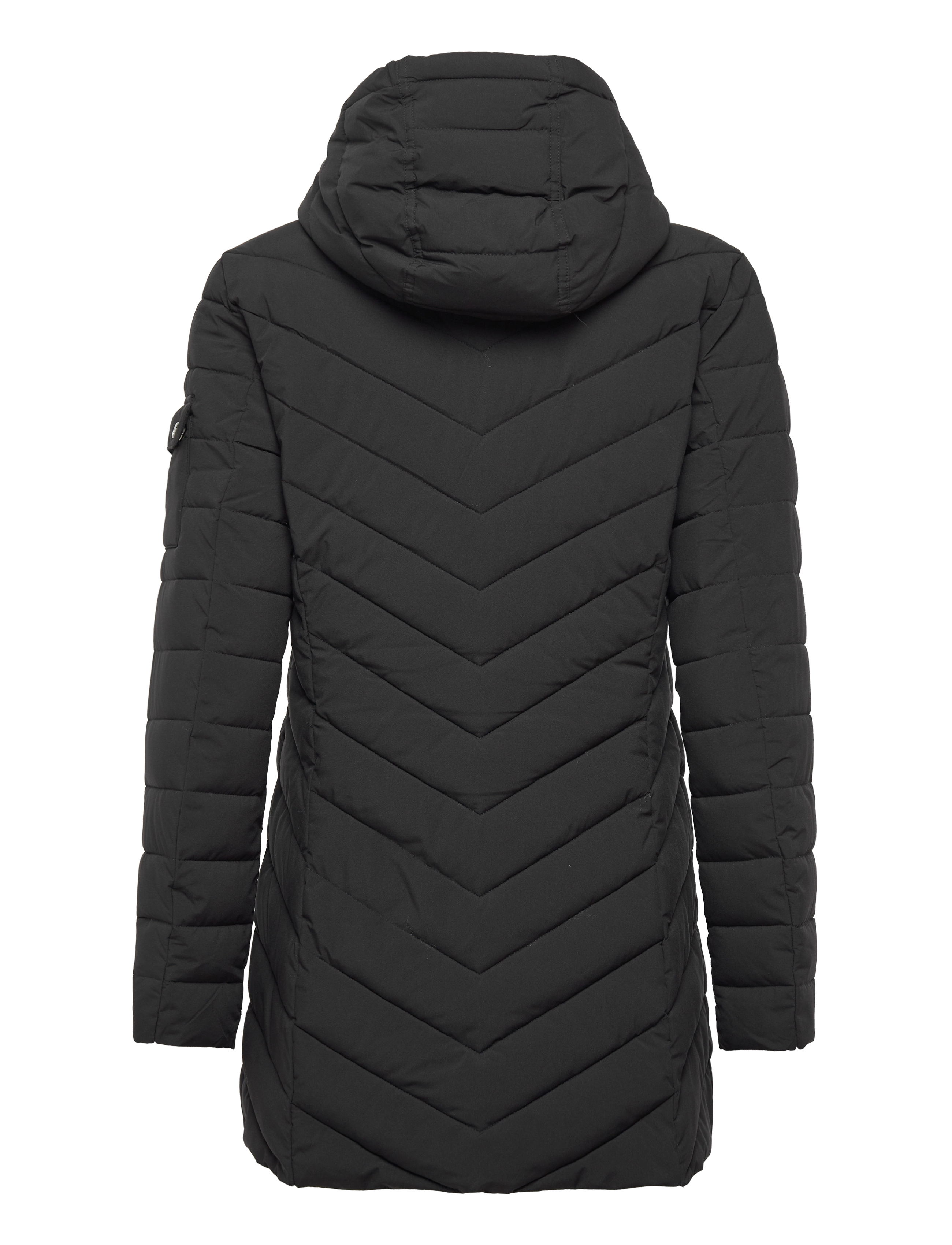 Lauren Ralph Lauren - Hooded Quilted Jacket - black - 1