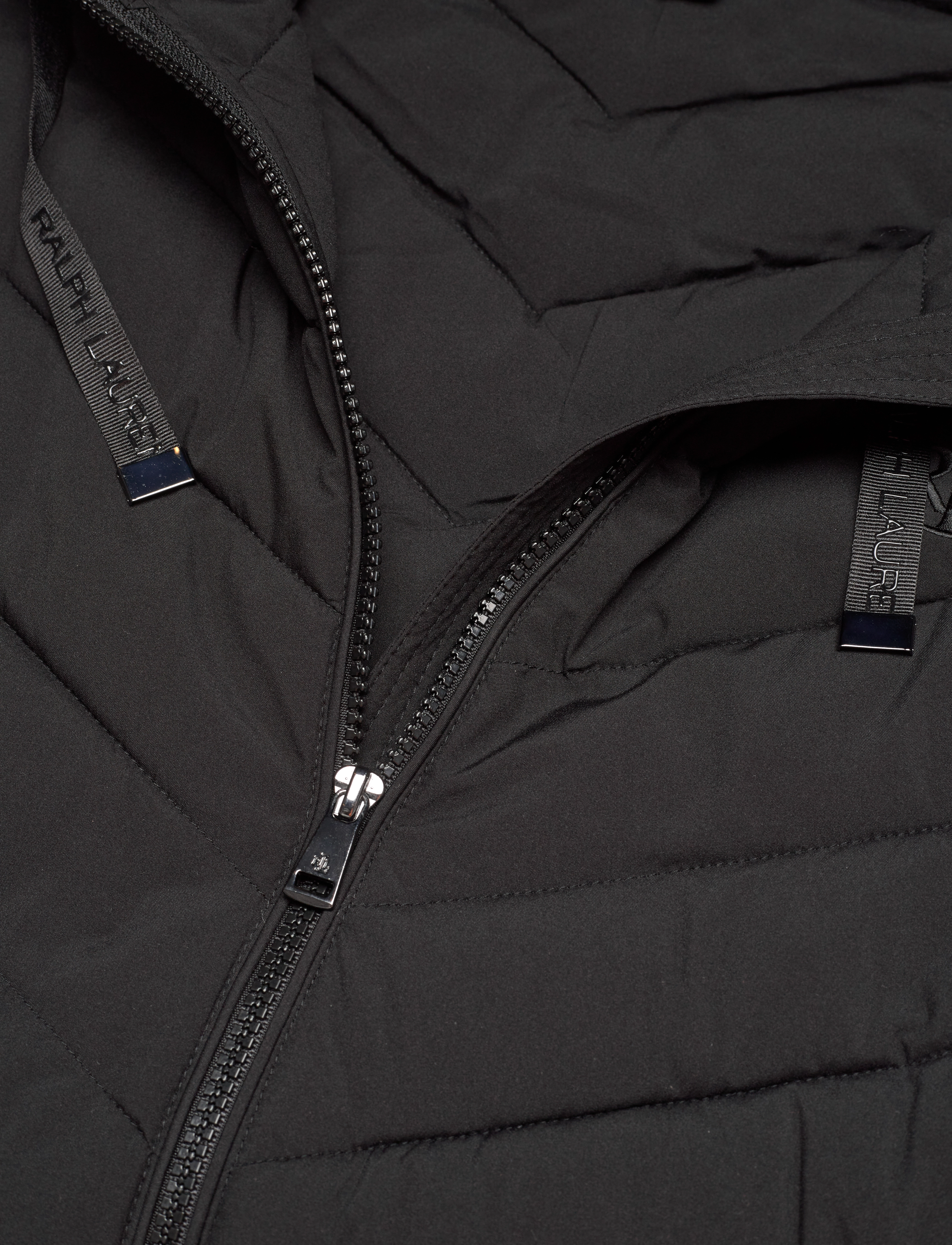 Lauren Ralph Lauren - Hooded Quilted Jacket - black - 4