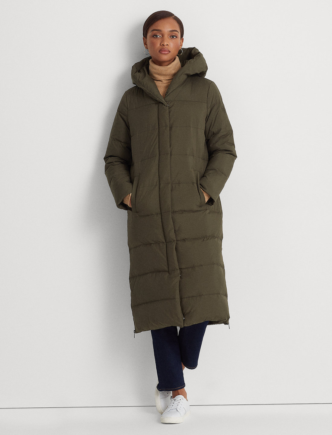 Women's maxi 2025 long down coat