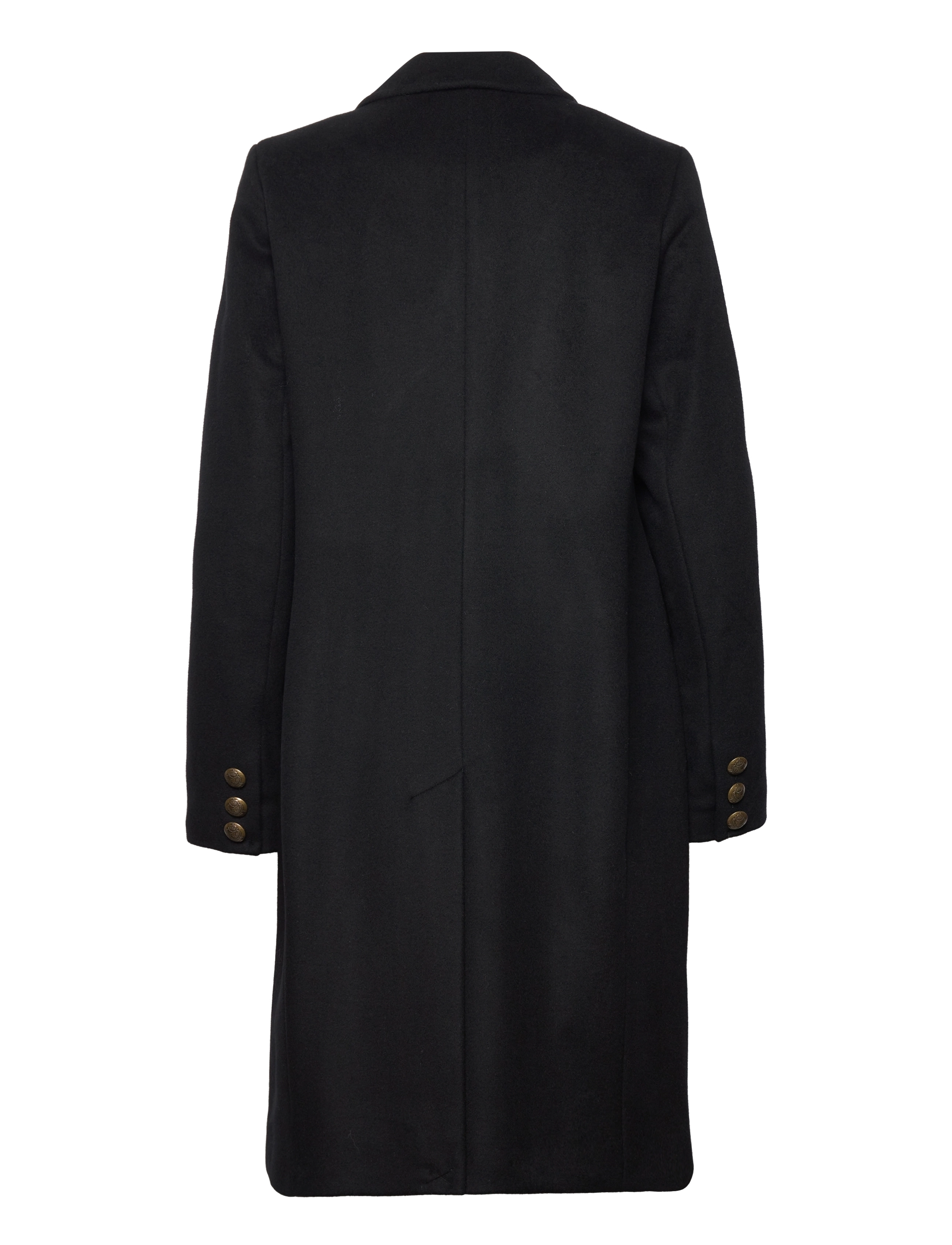 Lauren Ralph Lauren - Crest Wool-Blend Coat - black - 1