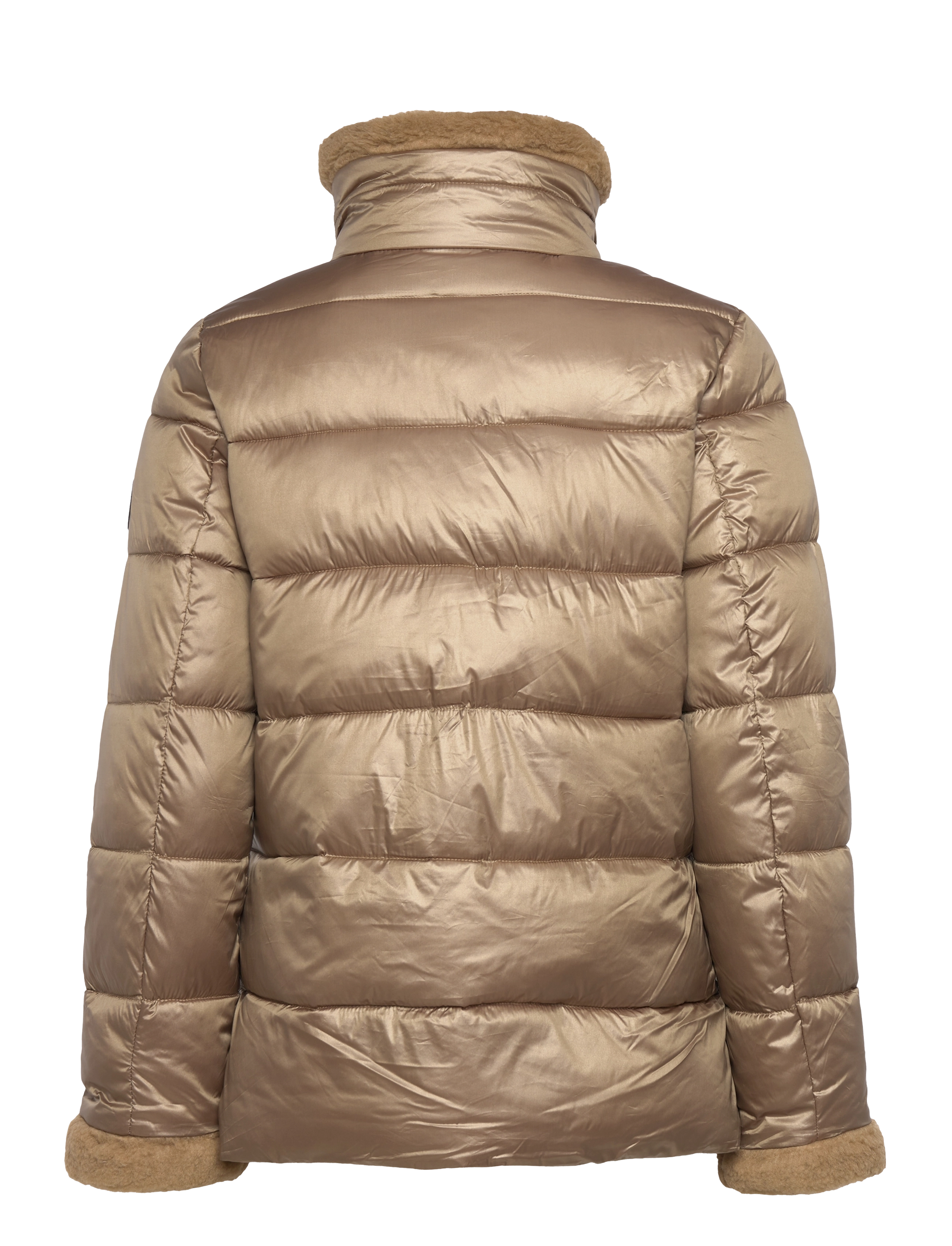 Lauren Ralph Lauren - POLYSTR/NYLON-MTLC BERBER DTL HD - gold metal - 1