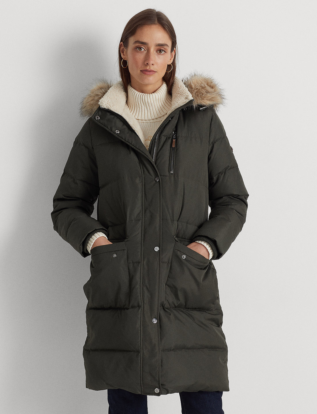 Lauren ralph lauren 2024 faux fur coat
