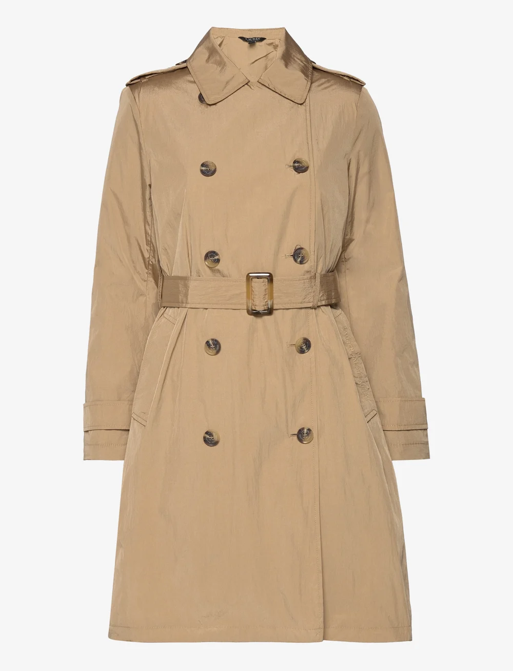 Lauren Ralph Lauren Belted Double breasted Trench Coat 299 . Buy Trench coats from Lauren Ralph Lauren online at Boozt . Fast delivery and easy