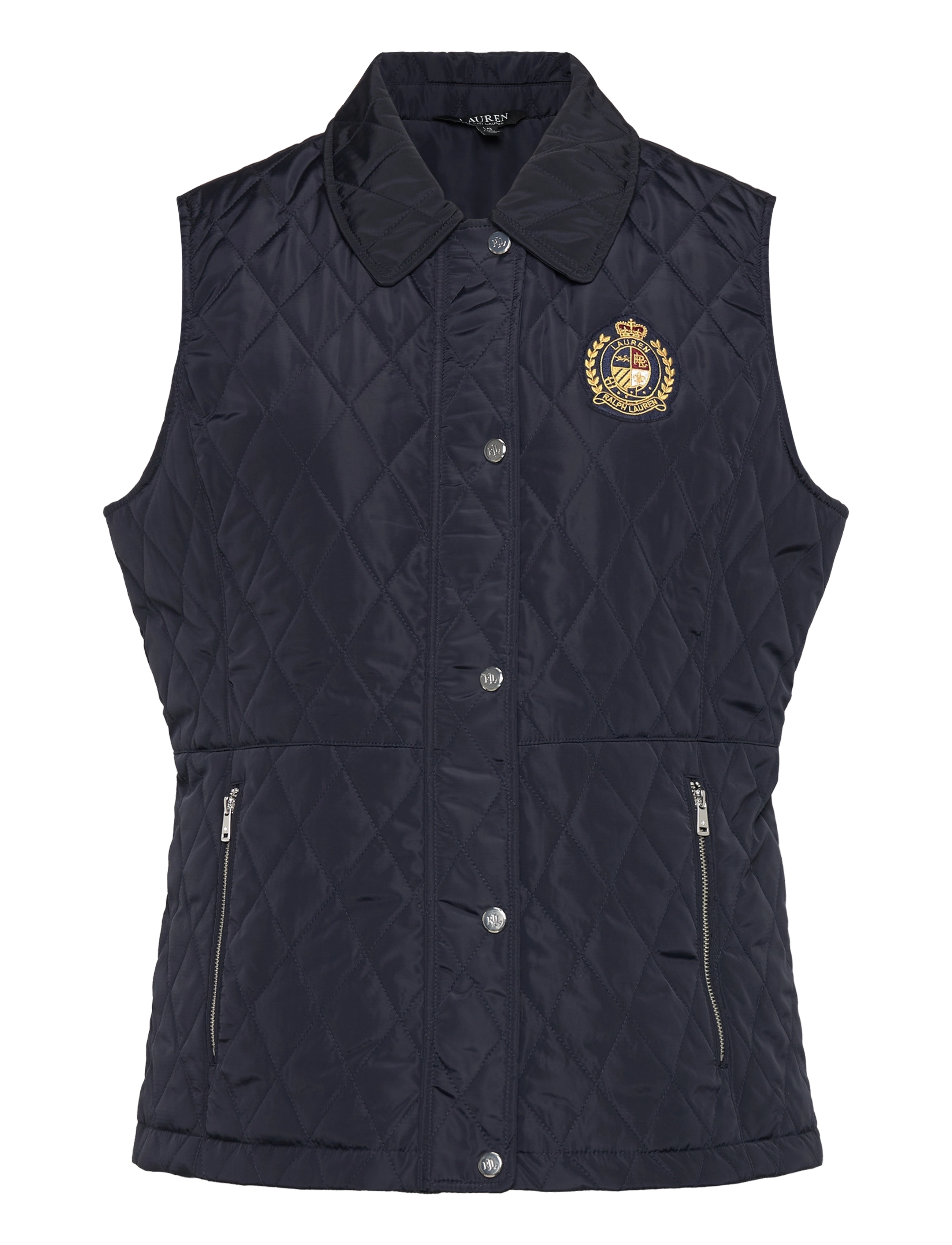 Lauren Ralph Lauren Crestpatch Quilted Vest Vests