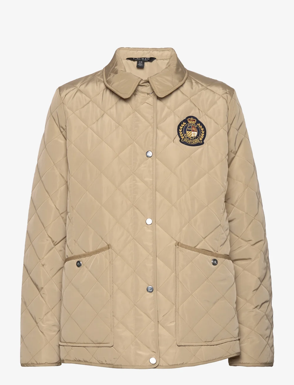 Lauren Ralph Lauren Crest patch Quilted Jacket 269 . Buy