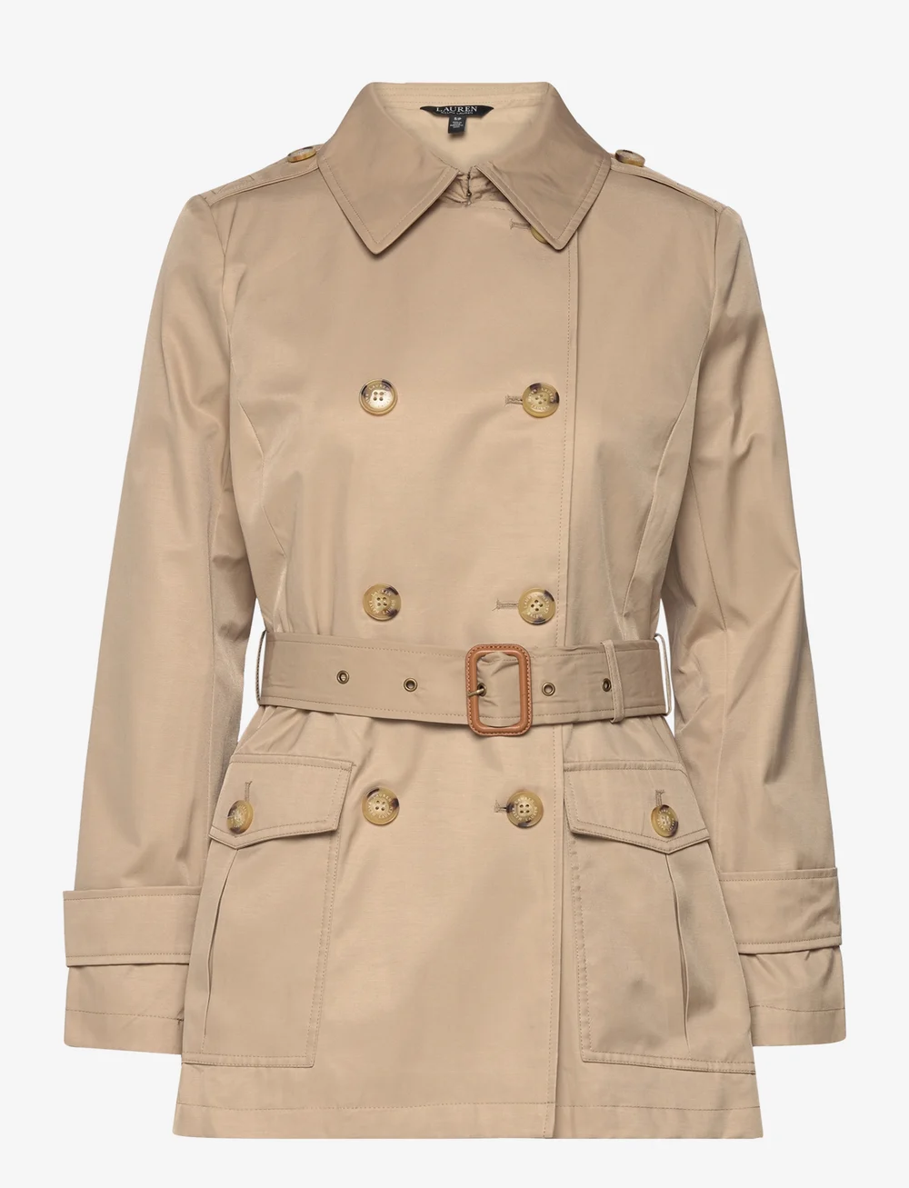 Ralph lauren cotton 2025 blend trench coat