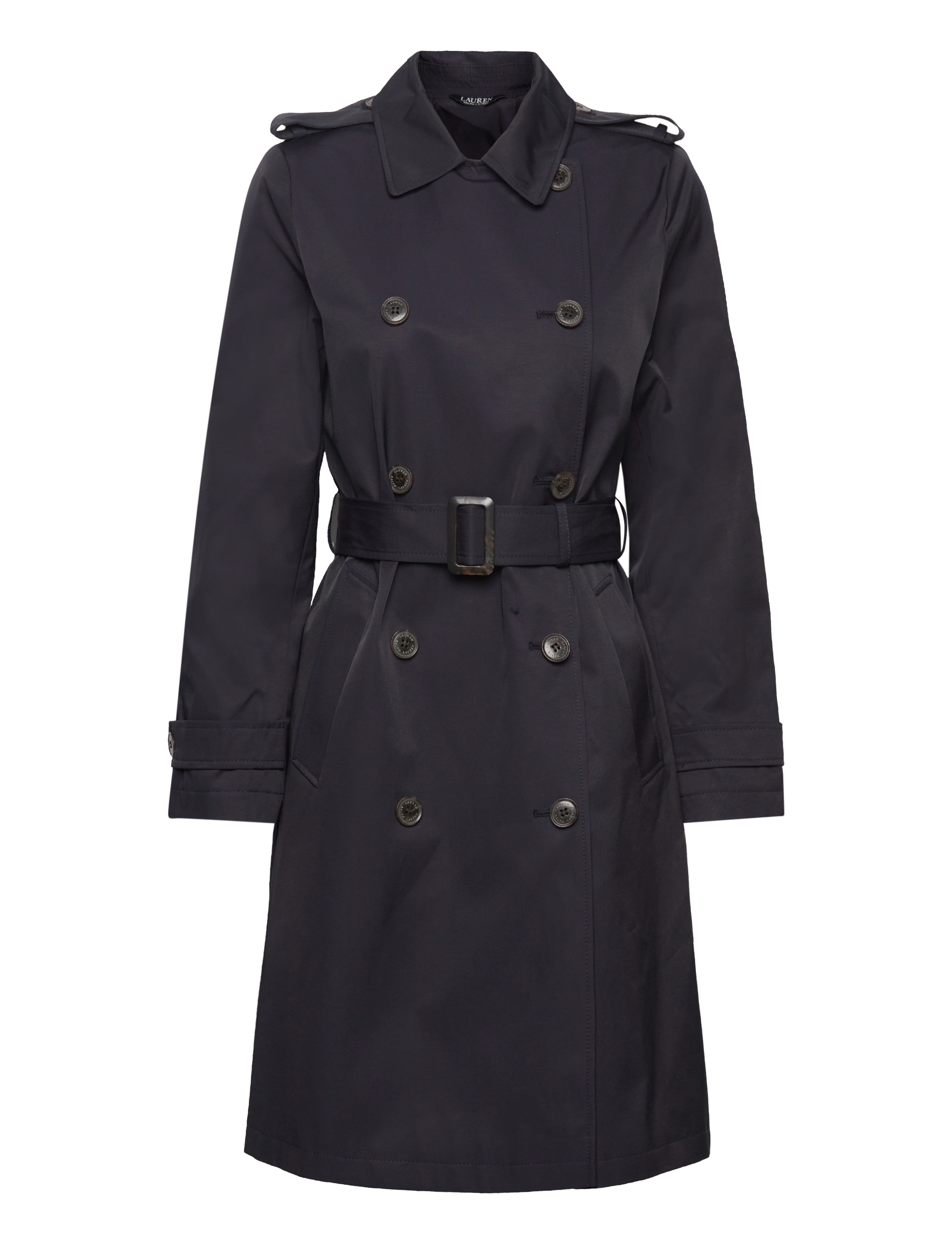 Lauren Ralph Lauren - COTTON BLEND-DB FX HORN BLTD TRN - dk navy - 2