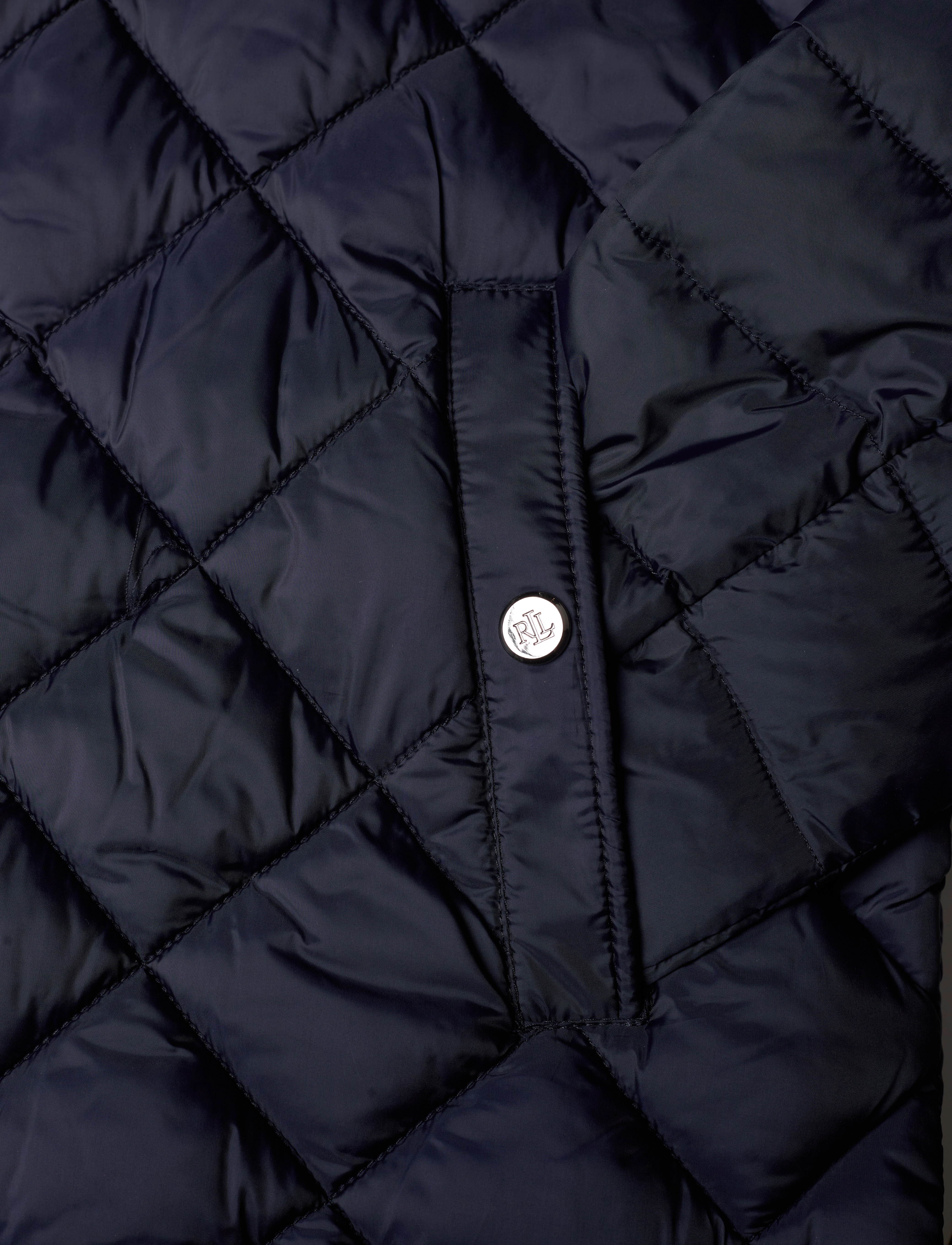 Lauren Ralph Lauren - Diamond-Quilted Puffer Coat - dk navy - 4