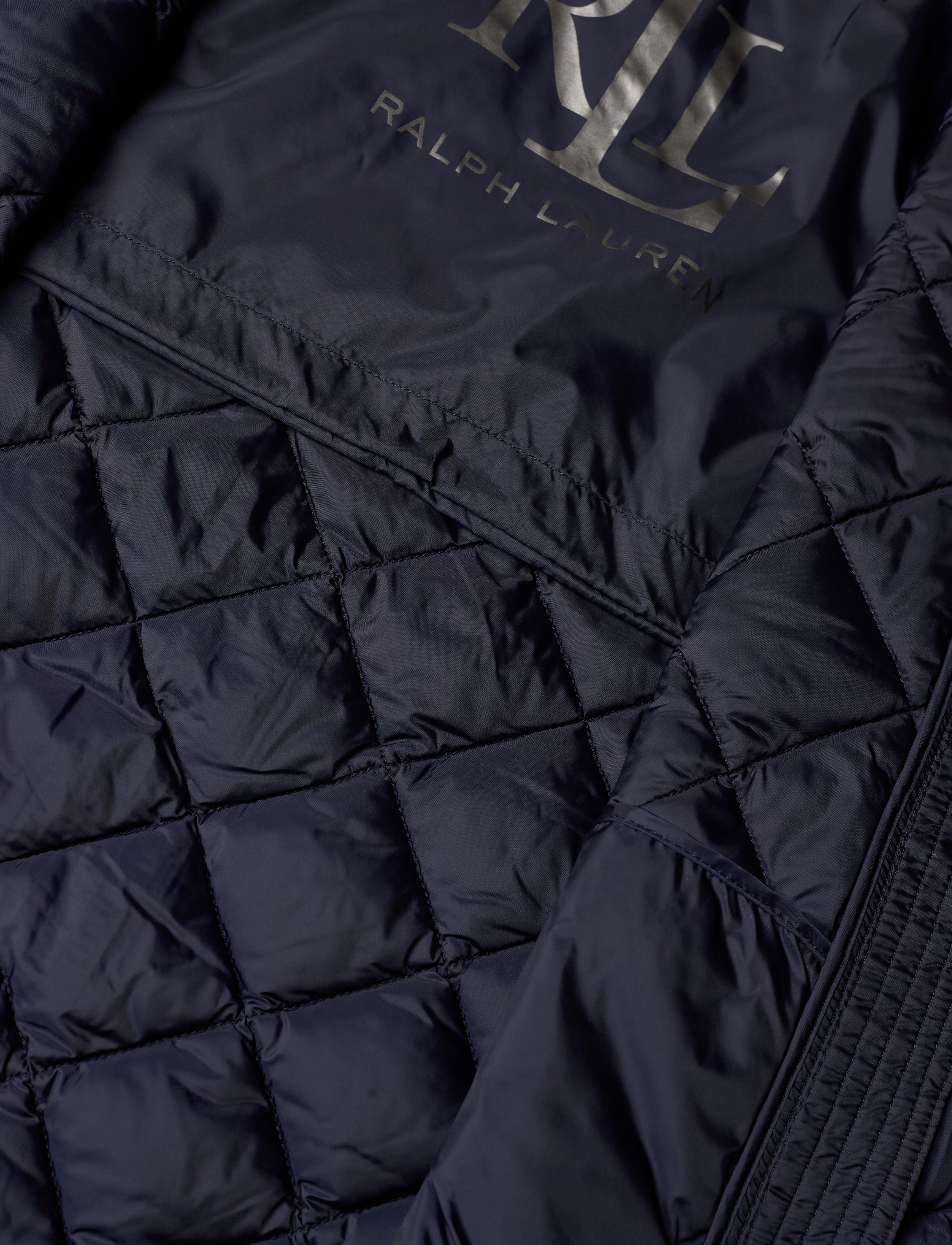 Lauren Ralph Lauren - Diamond-Quilted Puffer Coat - dk navy - 5