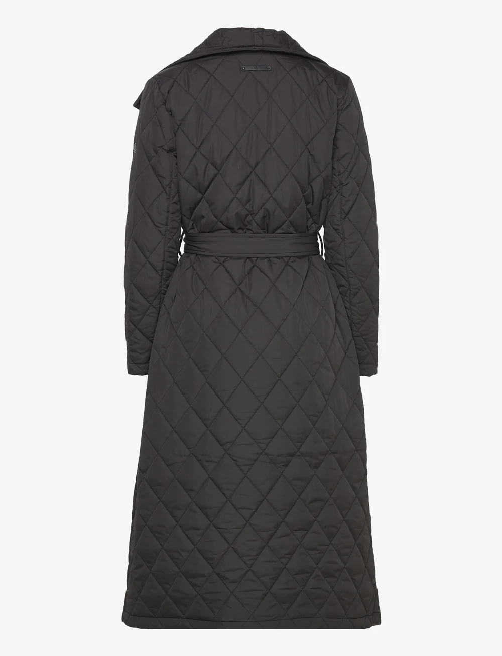 Lauren ralph lauren diamond quilted packable down maxi coat sales