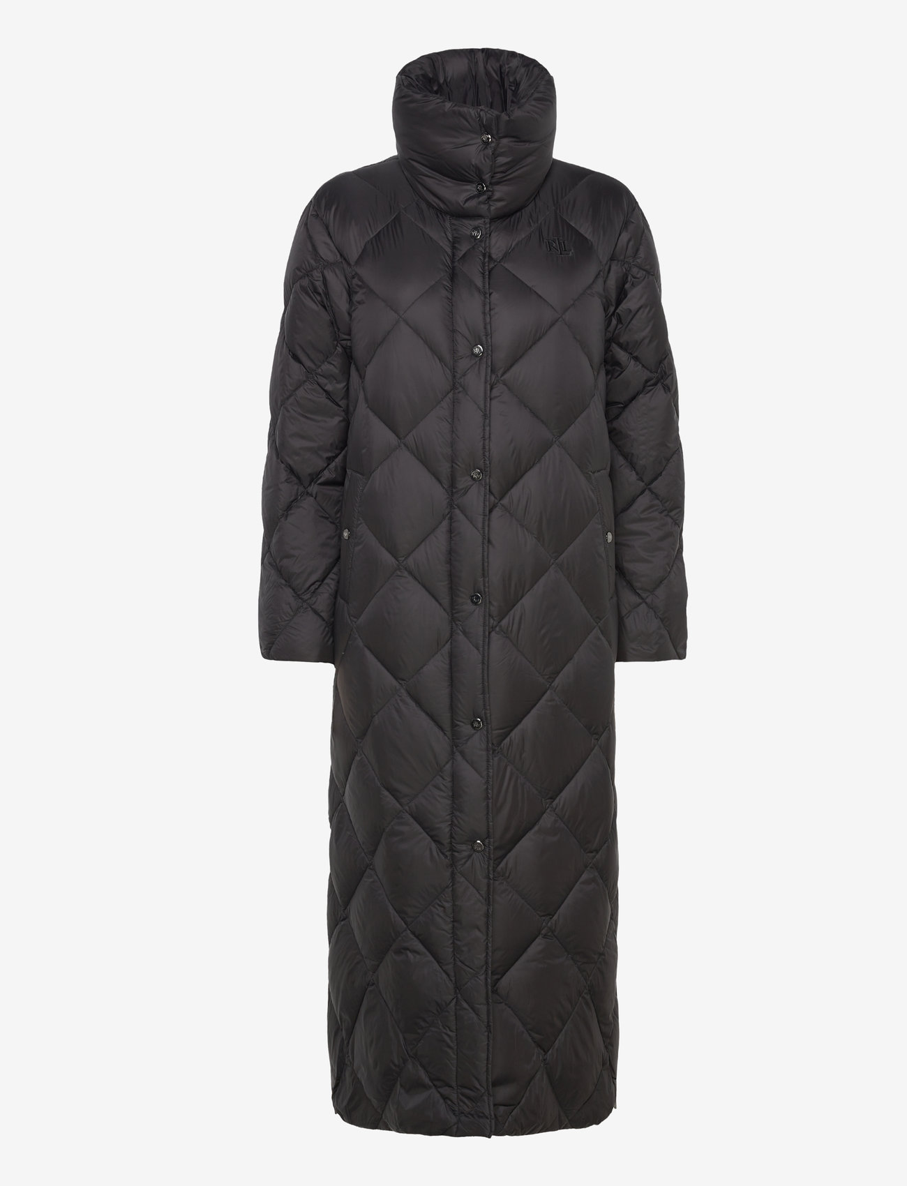 Lauren Ralph Lauren - Diamond-Quilted Maxi Down Coat - black - 1