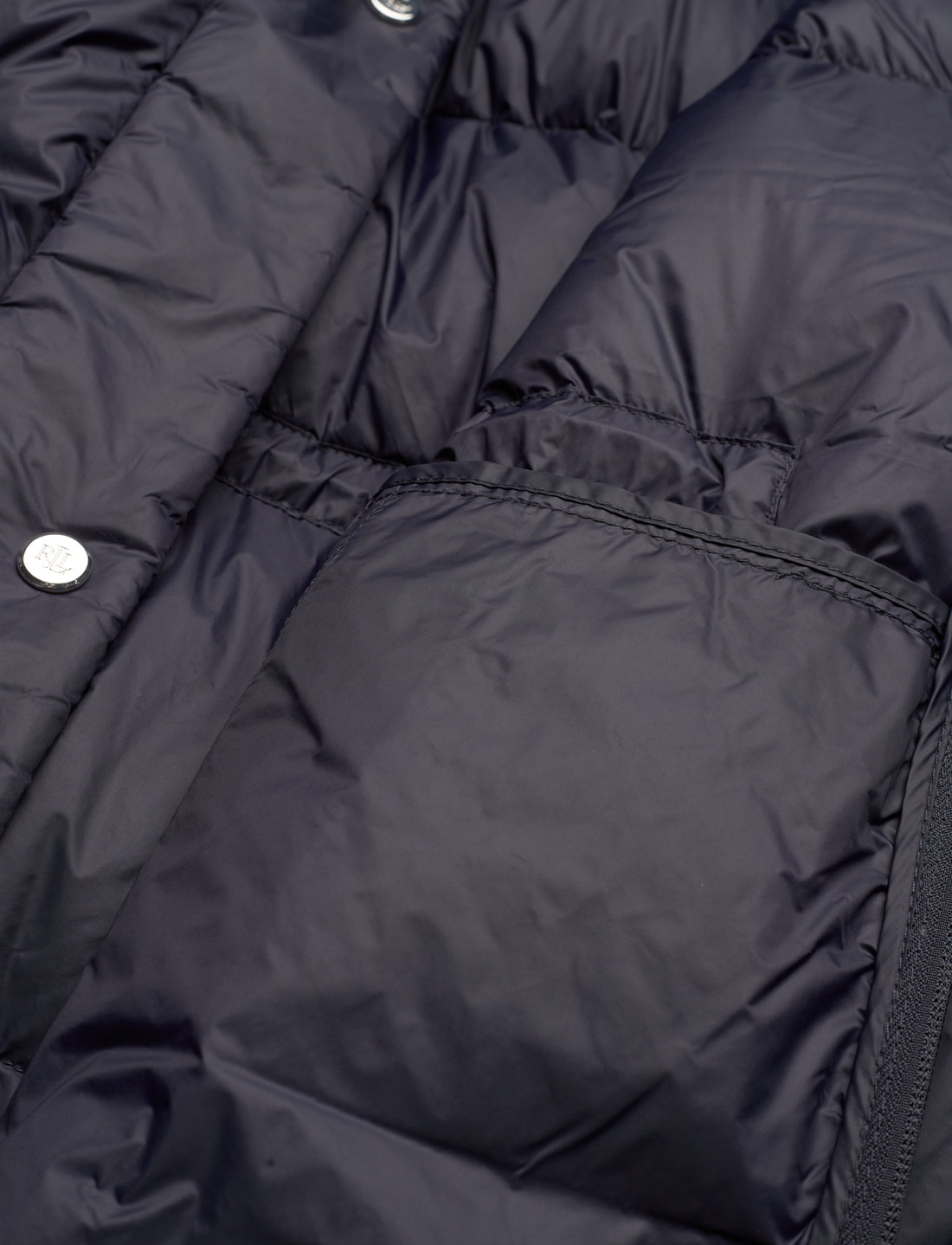 Ralph lauren hooded down 2025 jacket navy