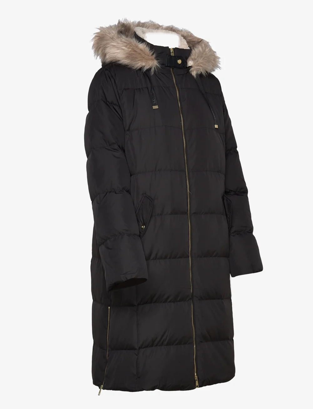 Lauren Ralph Lauren Faux Fur trim Hooded Down Coat 209.40 Buy Padded Coats from Lauren Ralph Lauren online at Boozt . Fast delivery and easy returns