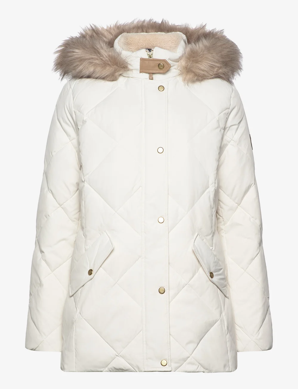 Lauren ralph lauren 2025 faux shearling moto jacket