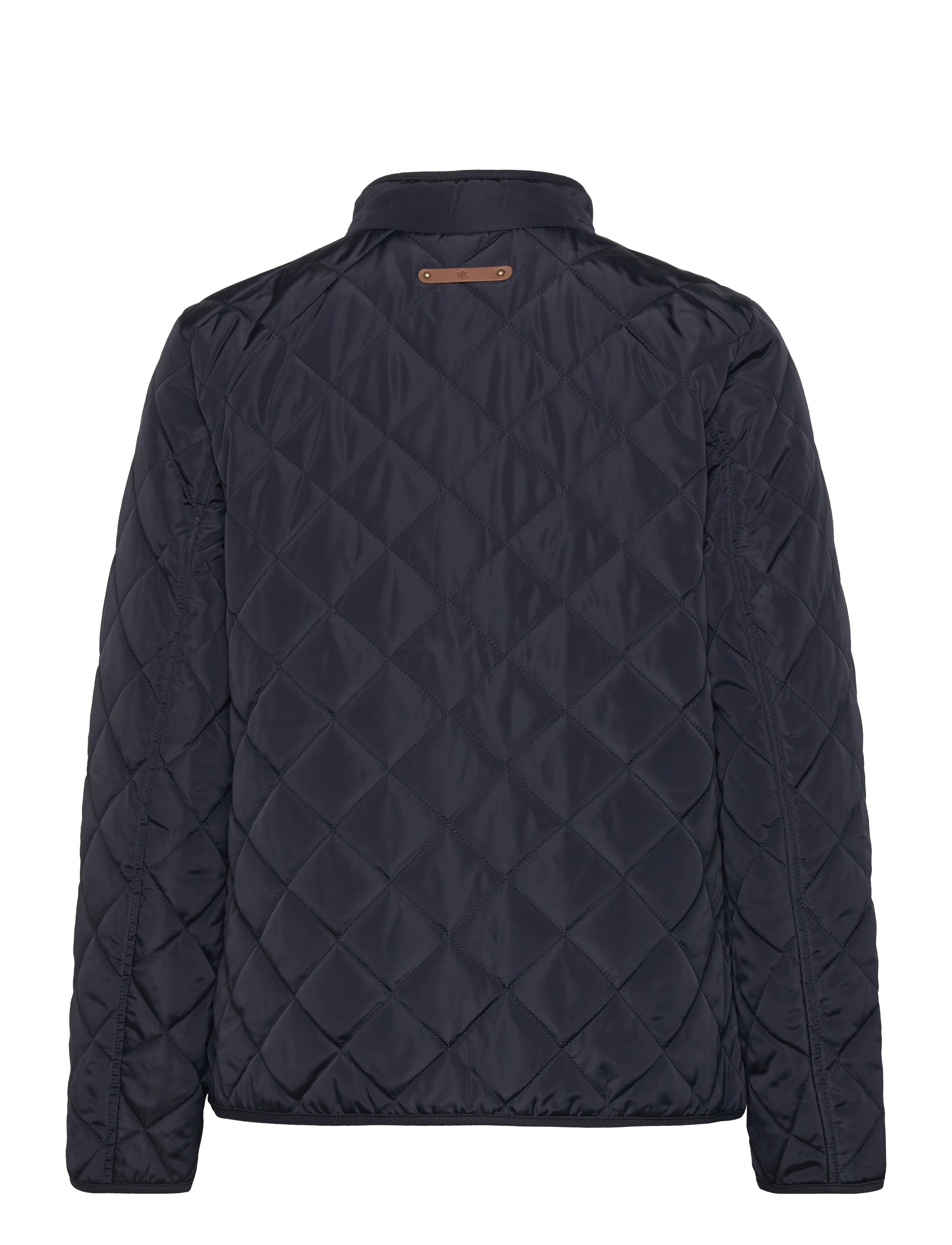 Lauren Ralph Lauren - Crest-Patch Quilted Mockneck Jacket - dk navy - 1