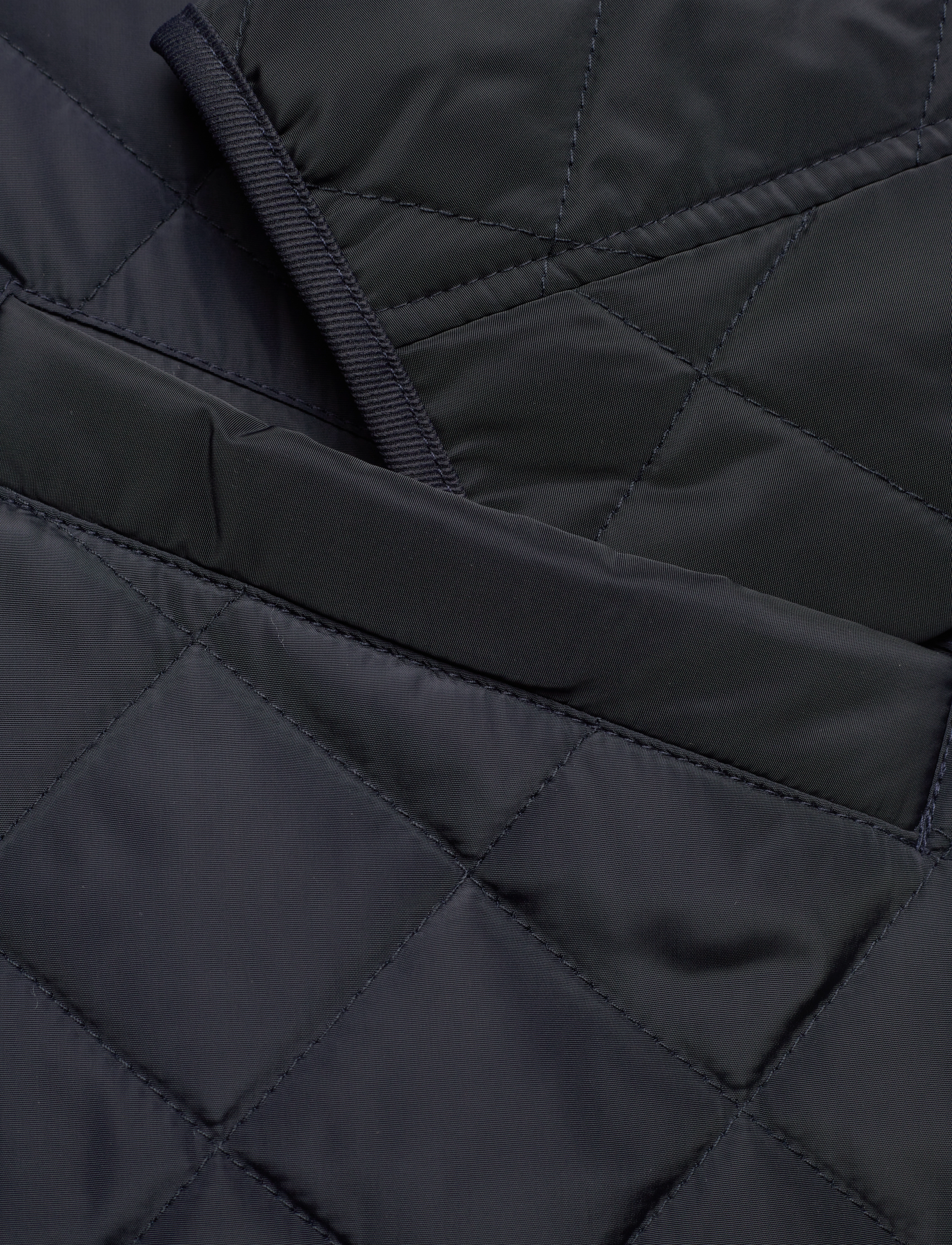 Lauren Ralph Lauren - Crest-Patch Quilted Mockneck Jacket - dk navy - 3