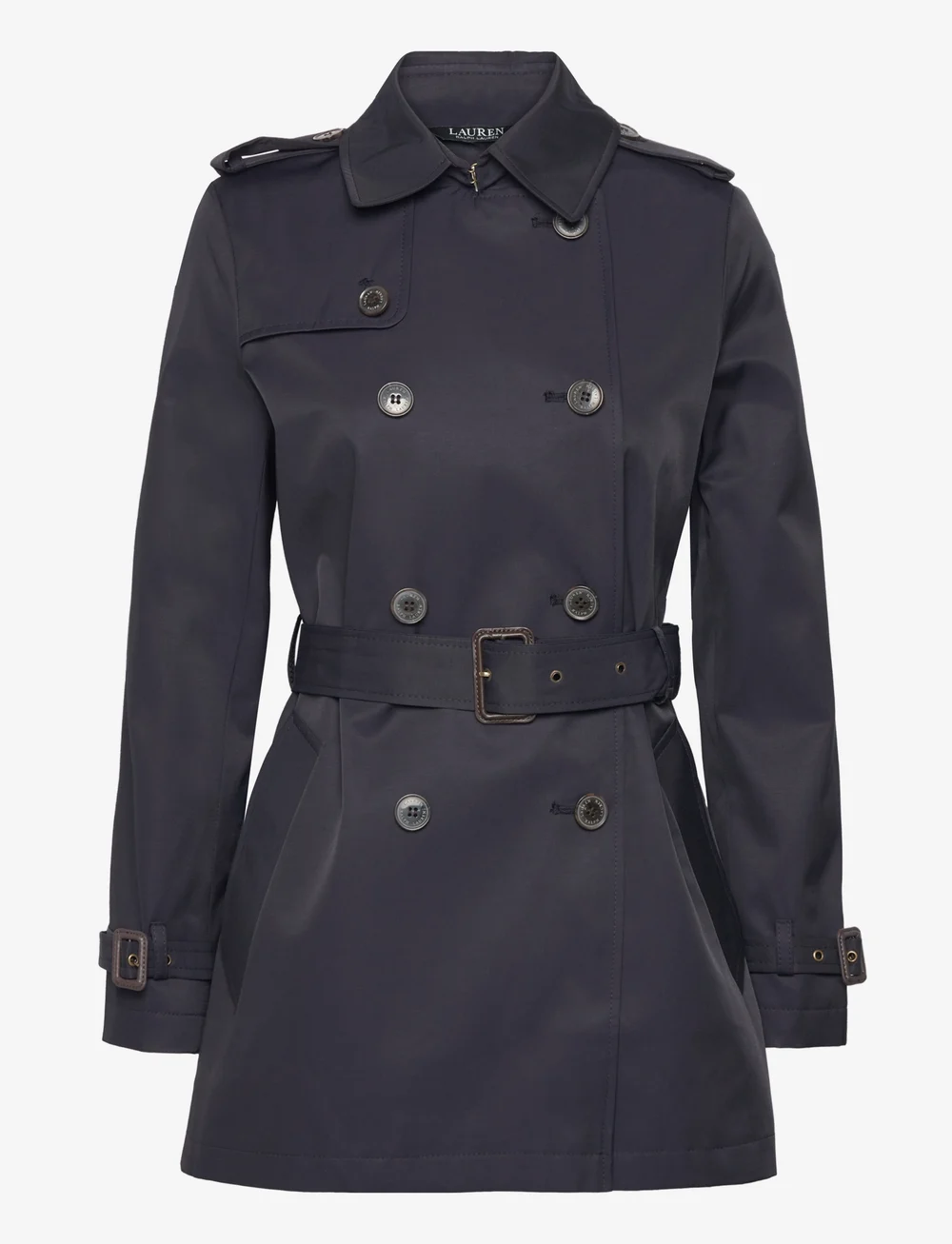 Ralph lauren cotton blend trench coat sales