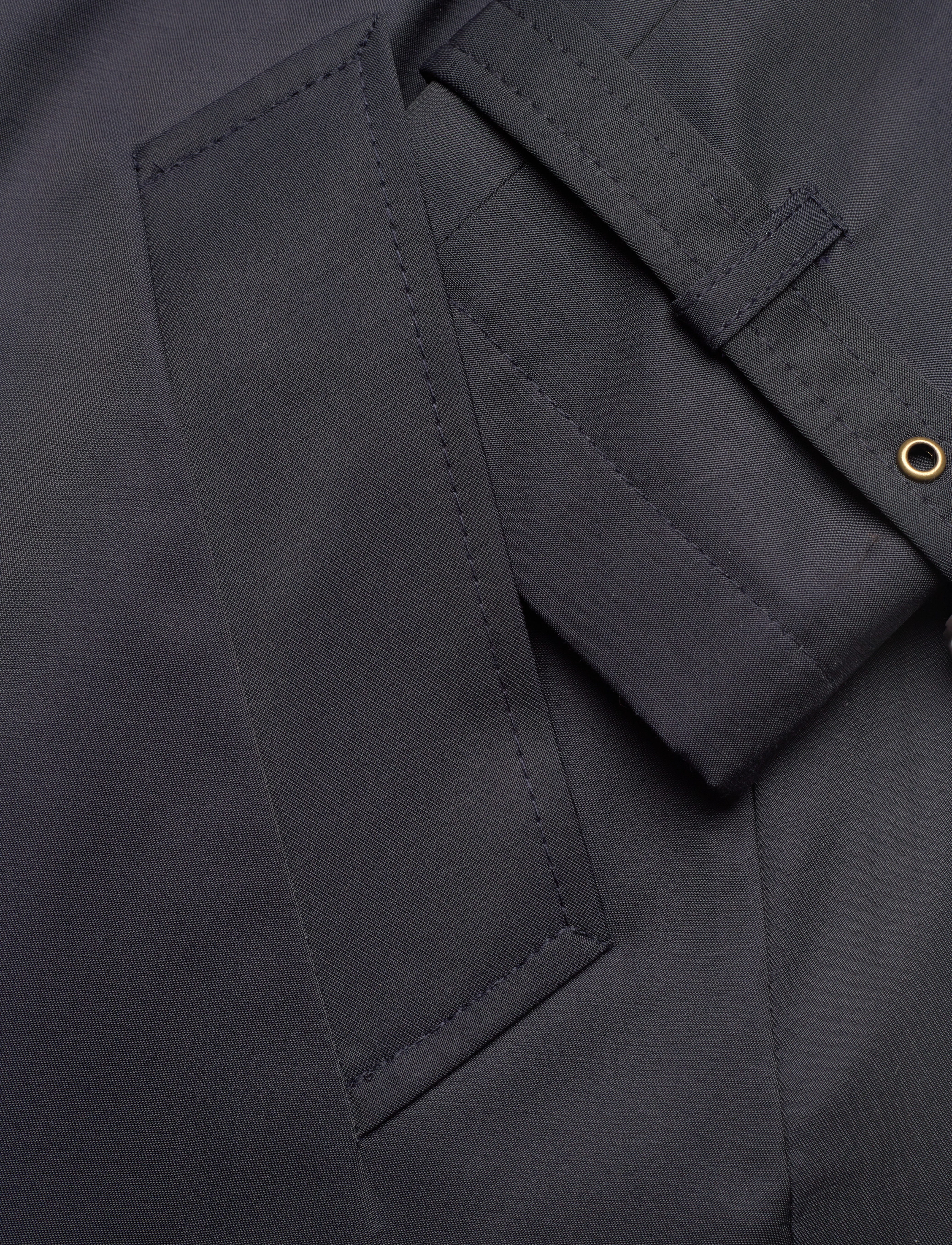 Lauren Ralph Lauren - Belted Cotton-Blend Trench Coat - dk navy - 4