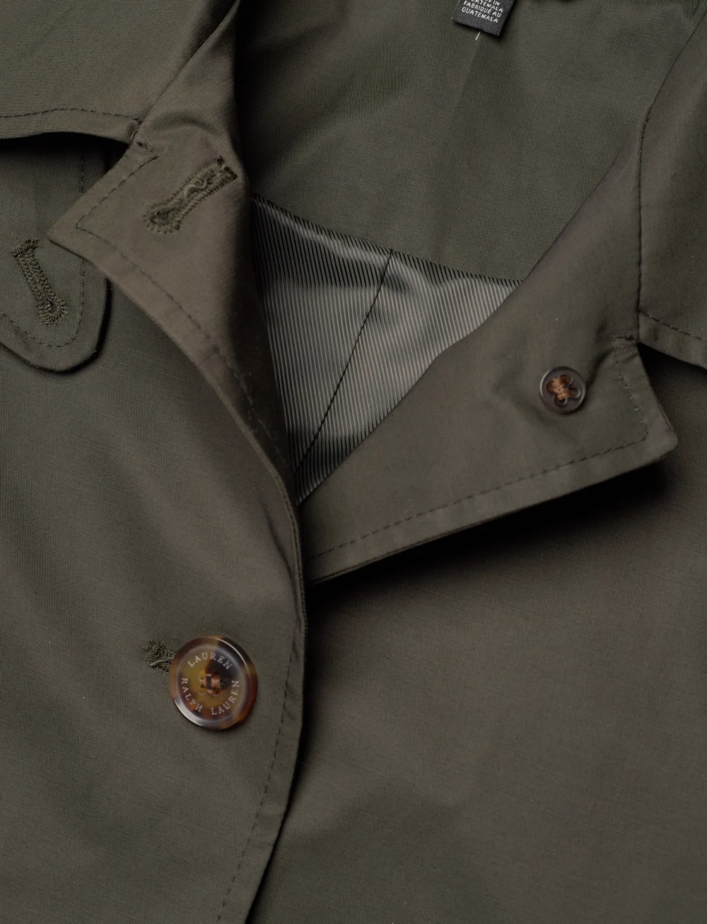 Lauren Ralph Lauren Belted Cotton blend Trench Coat Trench coats Boozt