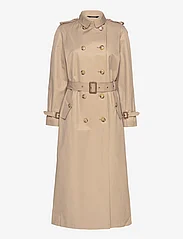 Lauren Ralph Lauren - Belted Cotton-Blend Maxi Trench Coat - spring coats - birch tan - 2