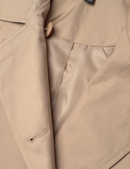 Lauren Ralph Lauren - Belted Cotton-Blend Maxi Trench Coat - spring coats - birch tan - 4