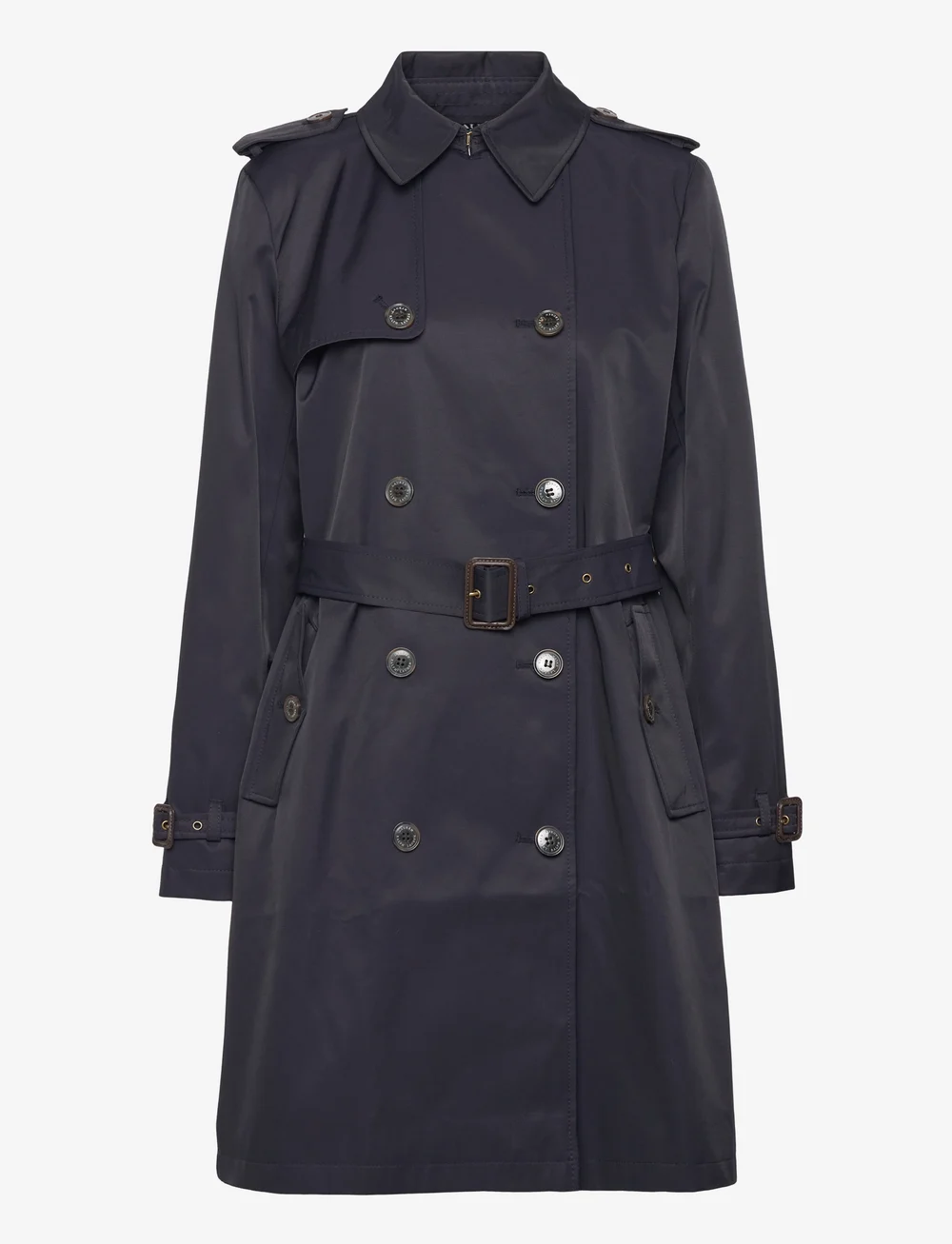 Lauren Ralph Lauren Double breasted Cotton blend Trench Coat Trench coats Boozt