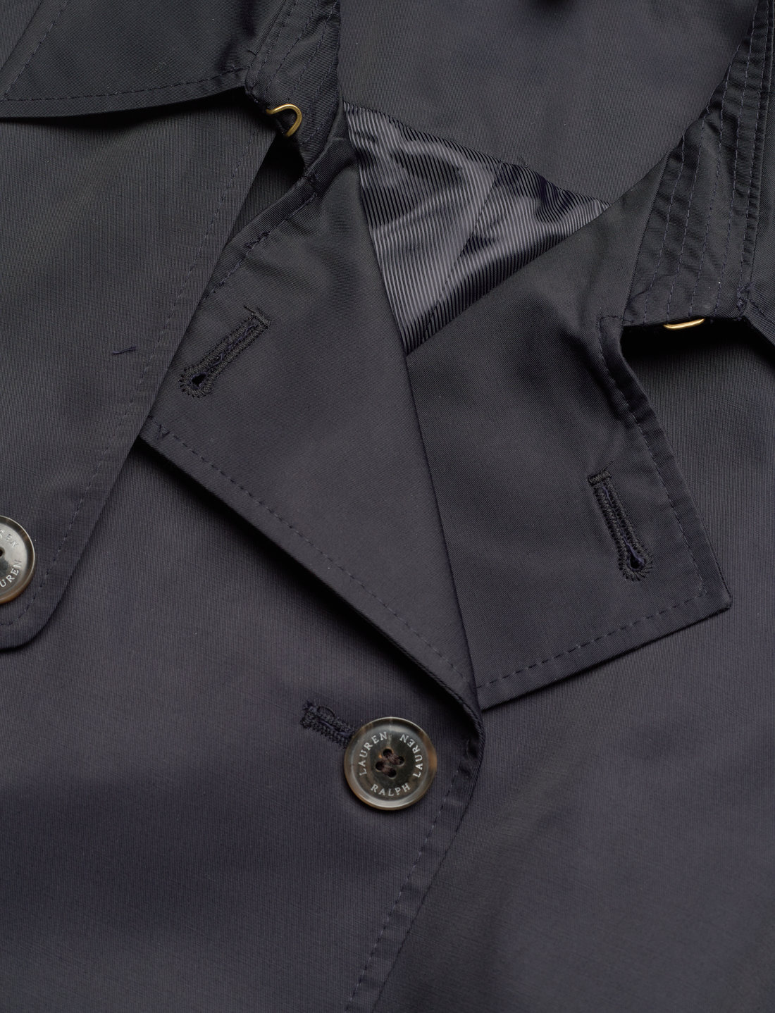 Ralph lauren 2025 navy trench coat