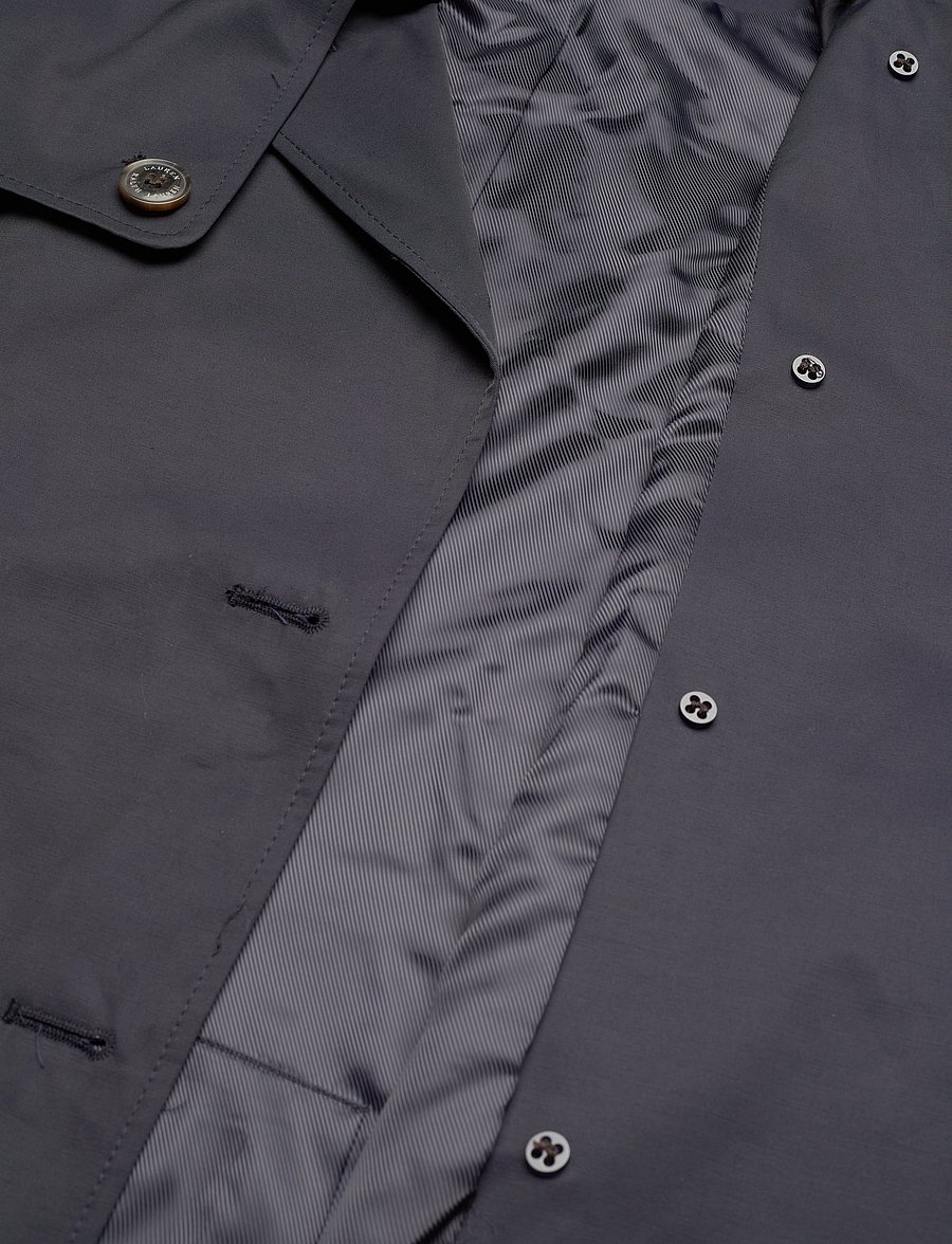 Lauren Ralph Lauren - Double-Breasted Cotton-Blend Trench Coat - dk navy - 5