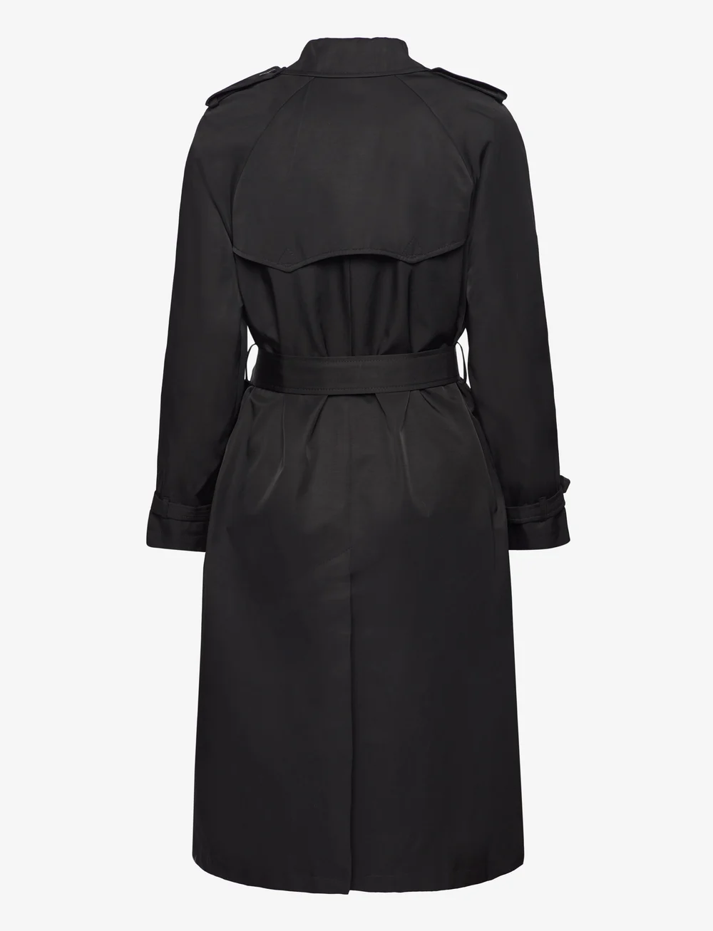 Lauren Ralph Lauren - Double-Breasted Belted Trench Coat - trenchcoats - black - 2
