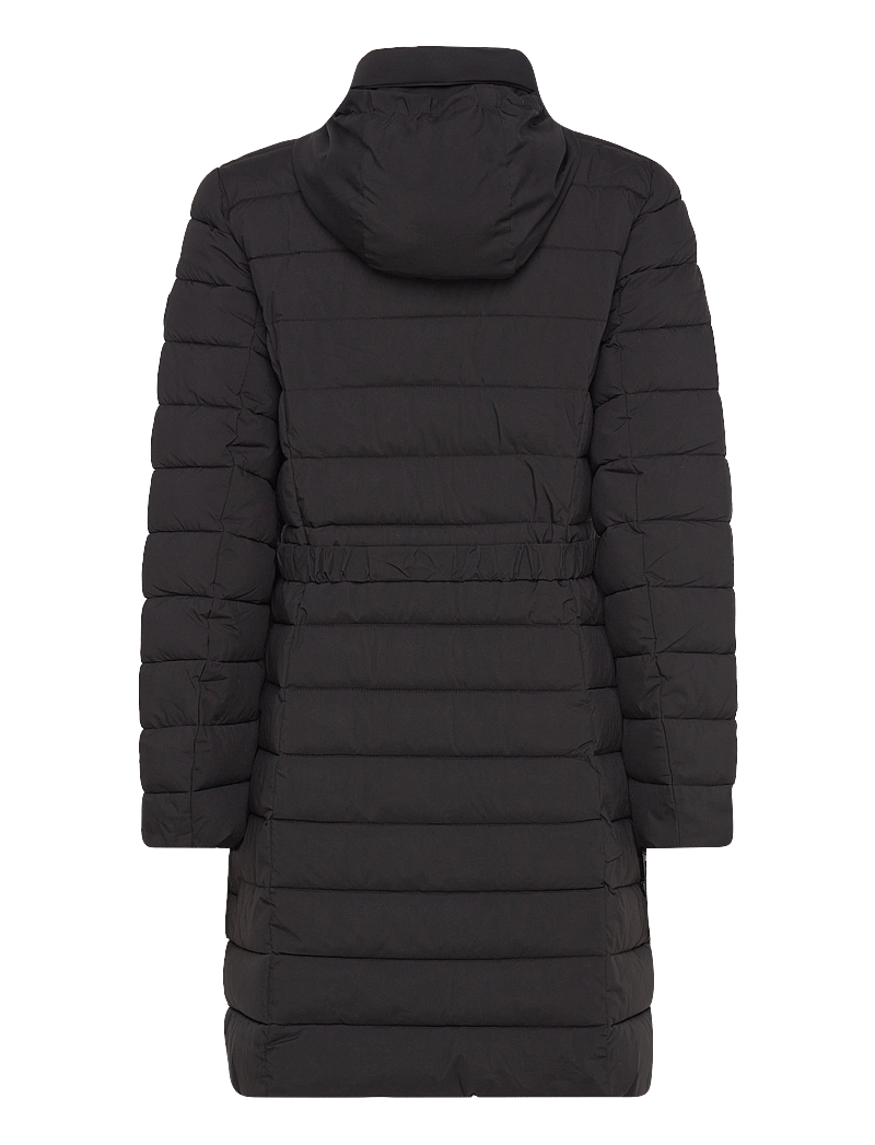 Lauren Ralph Lauren - Belted Quilted Mockneck Coat - black - 3