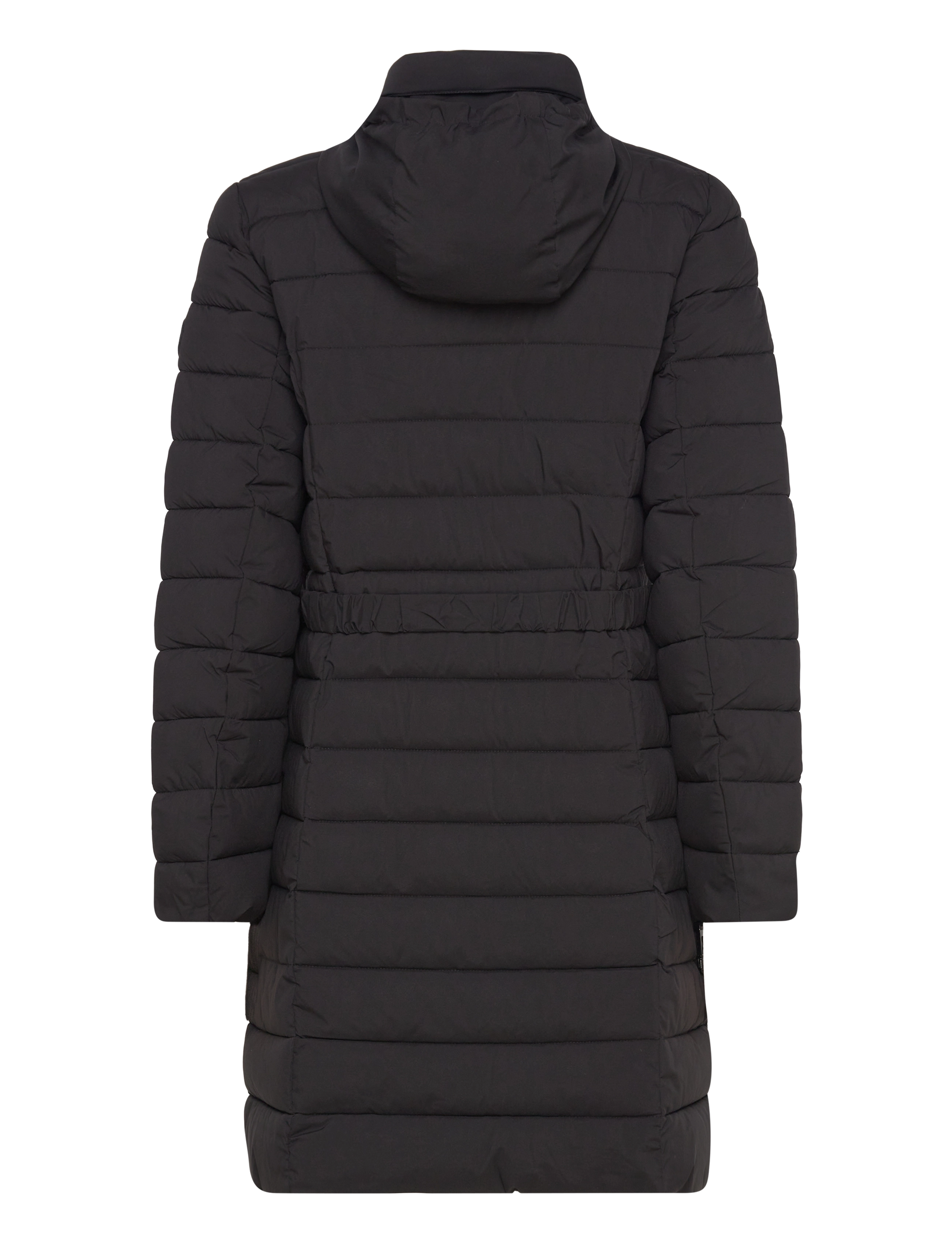 Lauren Ralph Lauren - Belted Quilted Mockneck Coat - black - 3