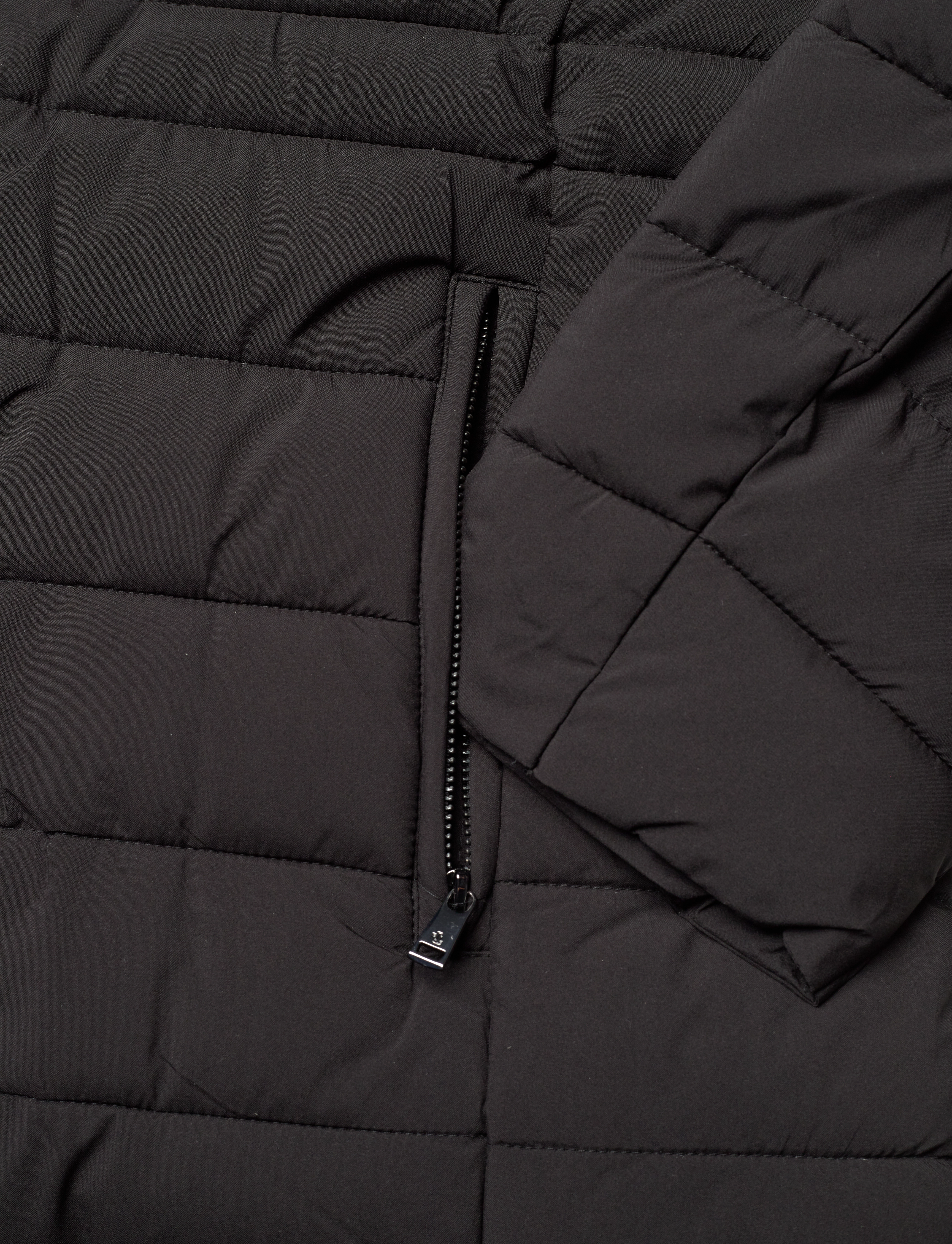Lauren Ralph Lauren - Belted Quilted Mockneck Coat - black - 5